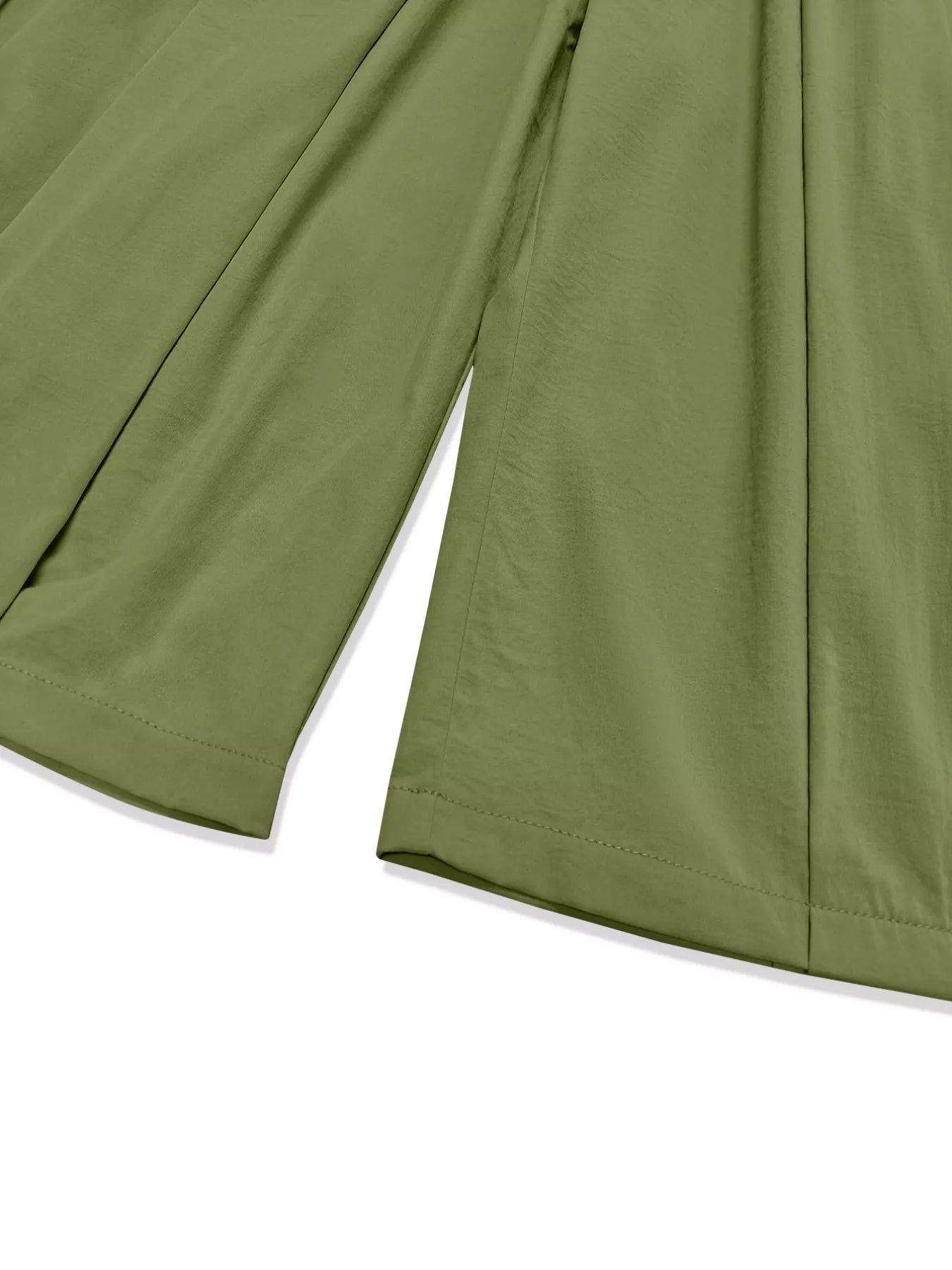 Wide Leg Pleated Detail Pants - Flip Flop Dynasty