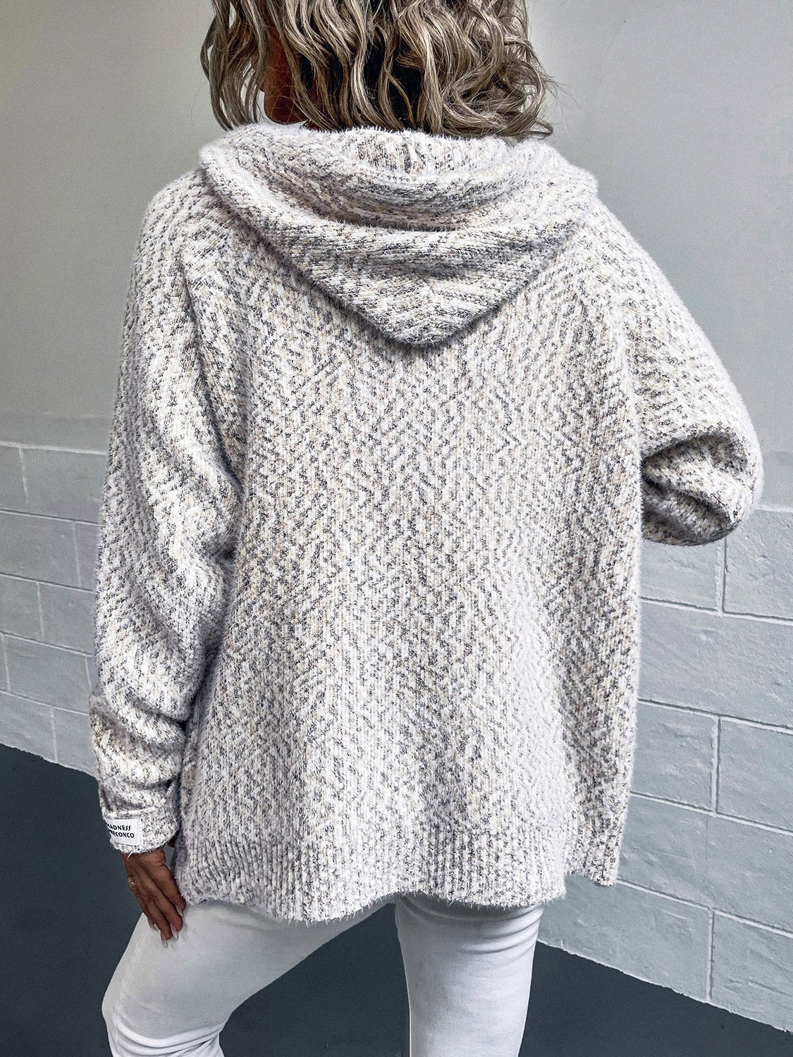 Zip - Up Hooded Sweater - Flip Flop Dynasty