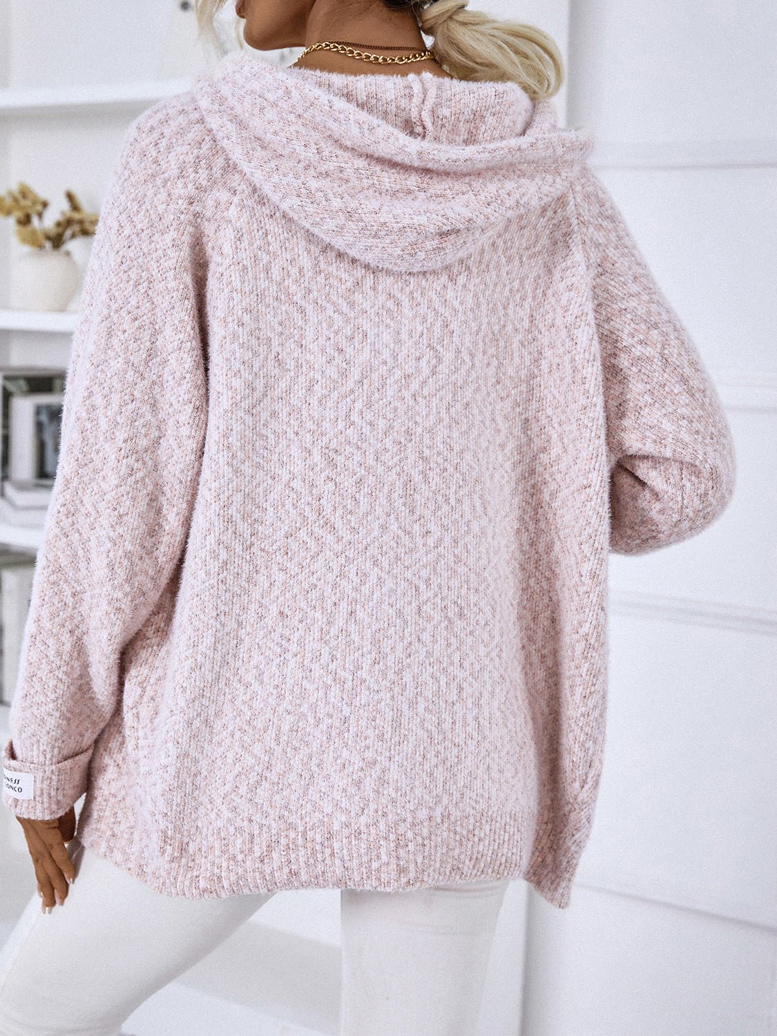 Zip - Up Hooded Sweater - Flip Flop Dynasty