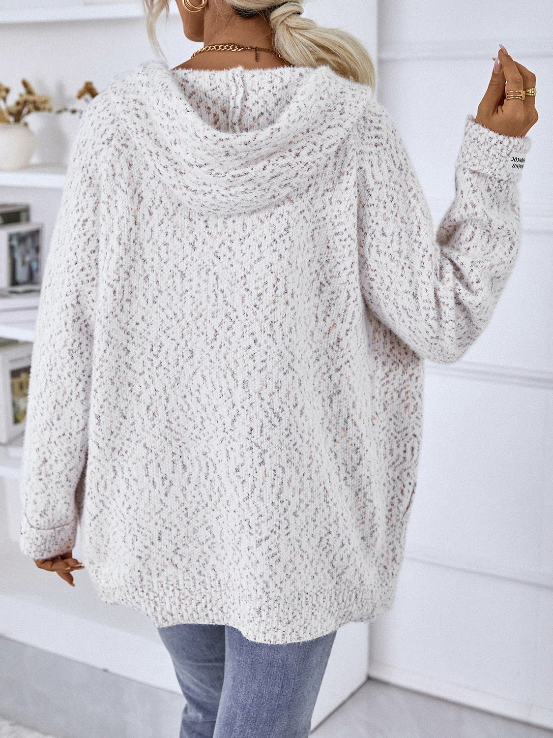 Zip - Up Hooded Sweater - Flip Flop Dynasty