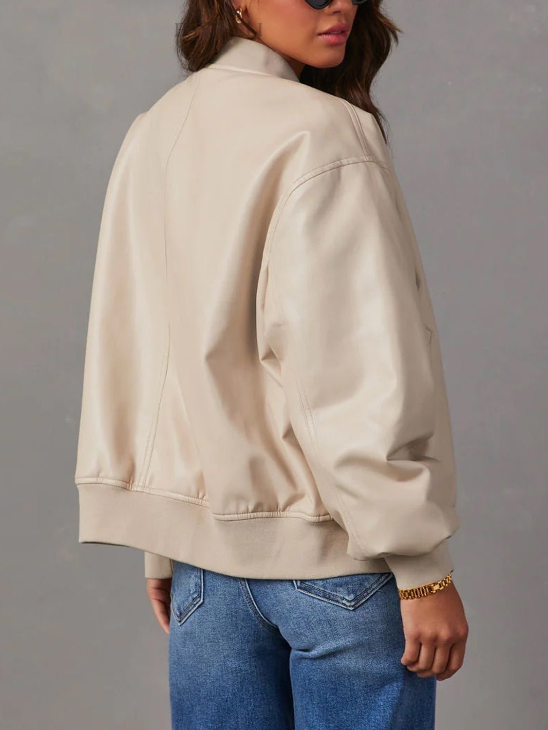Zip Up Long Sleeve Jacket - Flip Flop Dynasty