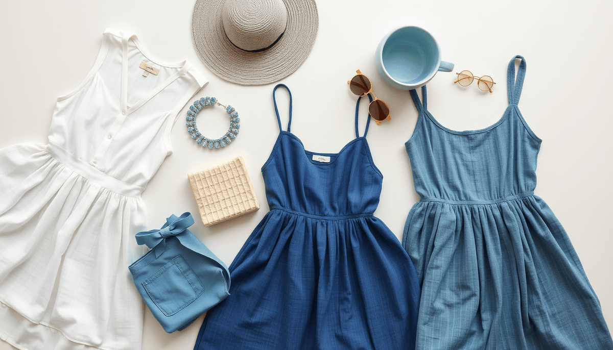 BrandName Unveils a Bright Spring–Summer Capsule: Linen-Textured Dresses, Ultralight Tops, and Coastal-Blue Accessories—Explore the New Season Collection Now. - Flip Flop Dynasty
