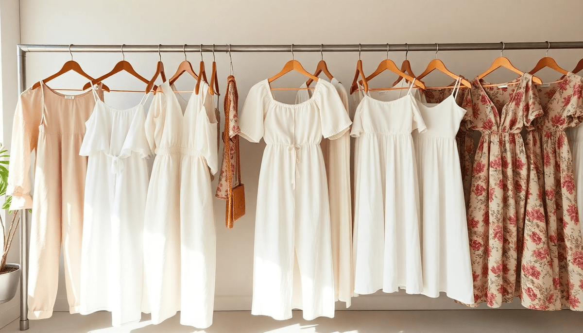 Discover the Freshest Spring & Summer Fashion Trends from [Brand Name]: Explore Stylish Linen V-Neck Pants, Breezy Off-Shoulder Tops, and Flowy Summer Dresses - Shop Our Latest Collection Today! - Flip Flop Dynasty