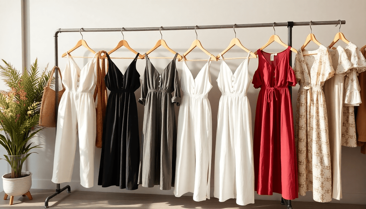 Explore [Brand Name]'s Fresh Spring & Summer Collection: Effortless Chic with Linen V-Neck Pants, Breezy Off-Shoulder Tops, and Flowy Dresses – Discover Your New Seasonal Style Today! - Flip Flop Dynasty