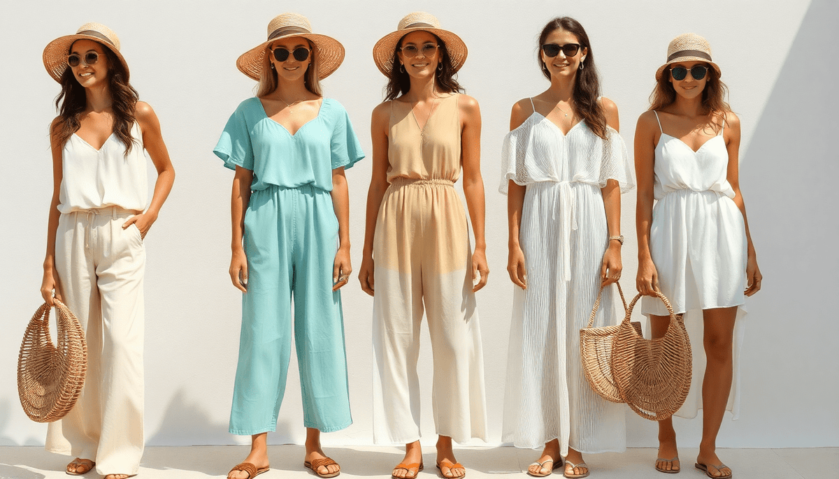 Mix, Layer & Go: [Brand Name]'s Spring–Summer Capsule — Linen V‑Neck Pants, Breezy Off‑Shoulder Tops, Flowy Flip‑Flop Dresses & Curated Accessories. Explore Our Site and Shop the Collection Today! - Flip Flop Dynasty