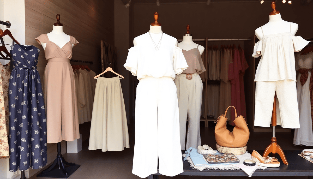 Mix, Match & Shine with [Brand Name]: Spring-Summer Flip-Flop Dresses, Linen V-Neck Pants, Breezy Off-Shoulder Tops & Curated Accessories — Explore Our Site & Shop the Latest Collection Now - Flip Flop Dynasty