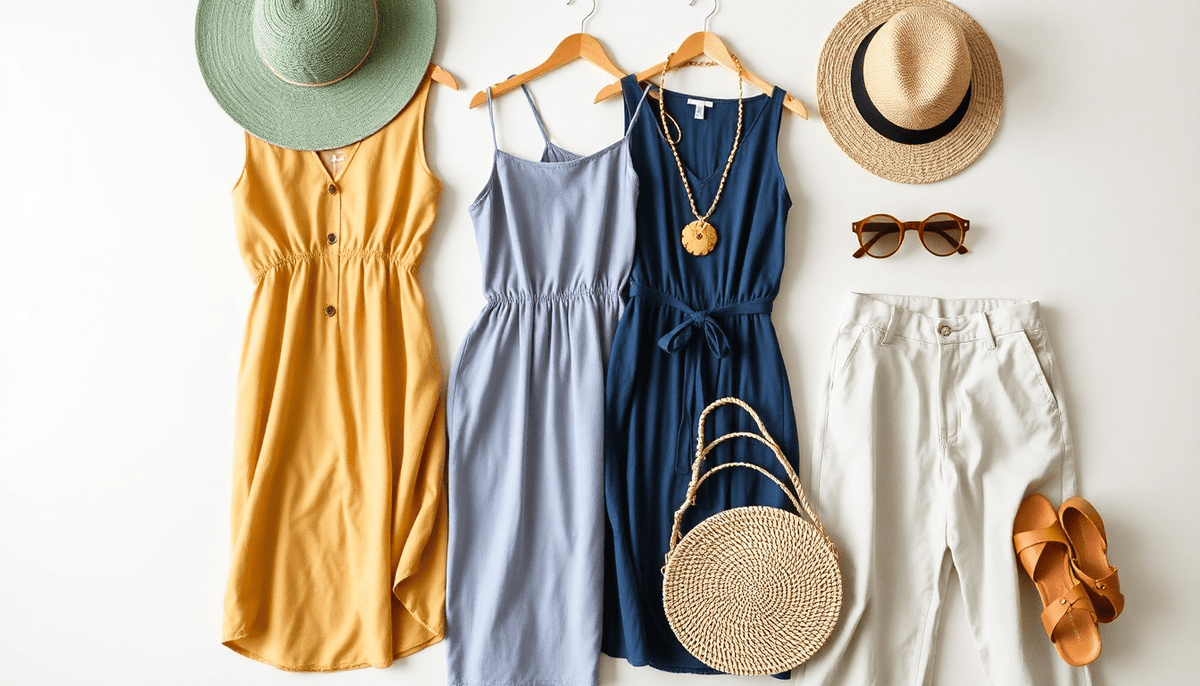 Weekend-Ready Wardrobe: [Brand Name]'s Spring & Summer Collection — Flip‑Flop Dresses, Linen V‑Neck Pants, Breezy Off‑Shoulder Tops & Curated Accessories. Explore Styles & Shop the Collection! - Flip Flop Dynasty