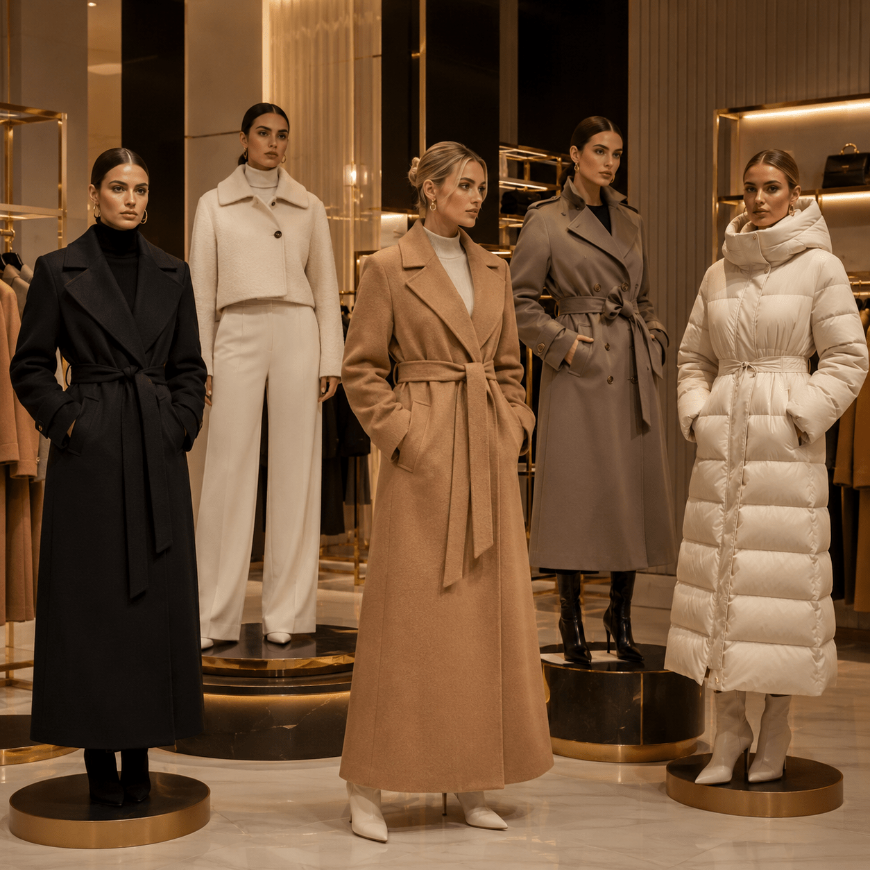 Dynasty Femme Luxe Coats - Flip Flop Dynasty
