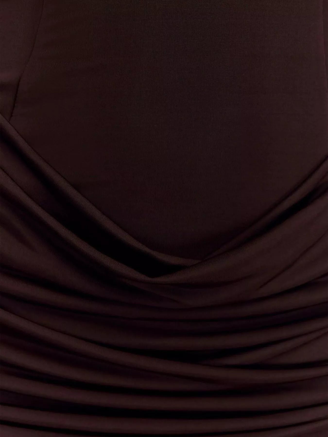 Asymmetrical One - Shoulder Ruched Mini Dress - Flip Flop Dynasty