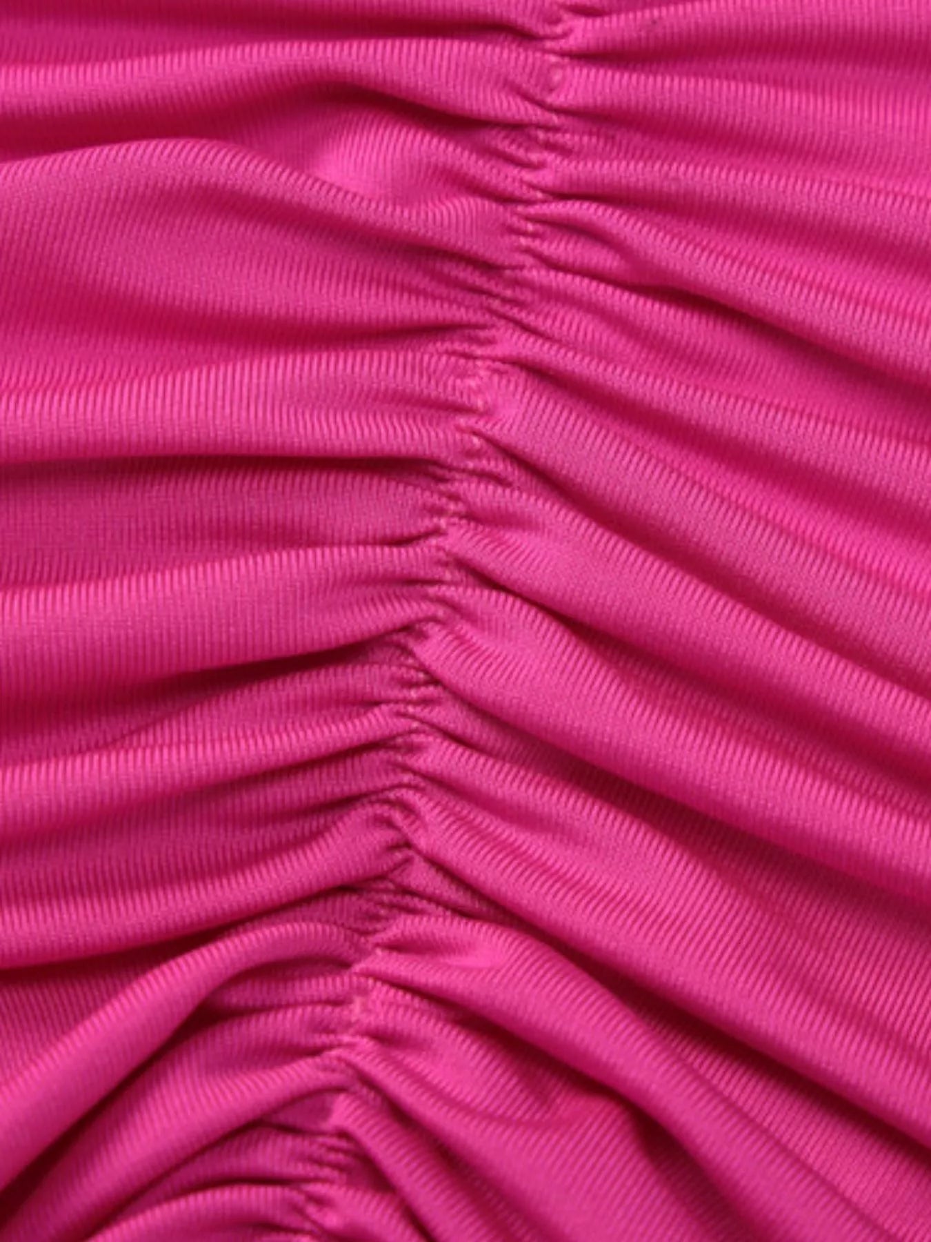 Backless One - Shoulder Ruched Bodycon Maxi Dress - Flip Flop Dynasty