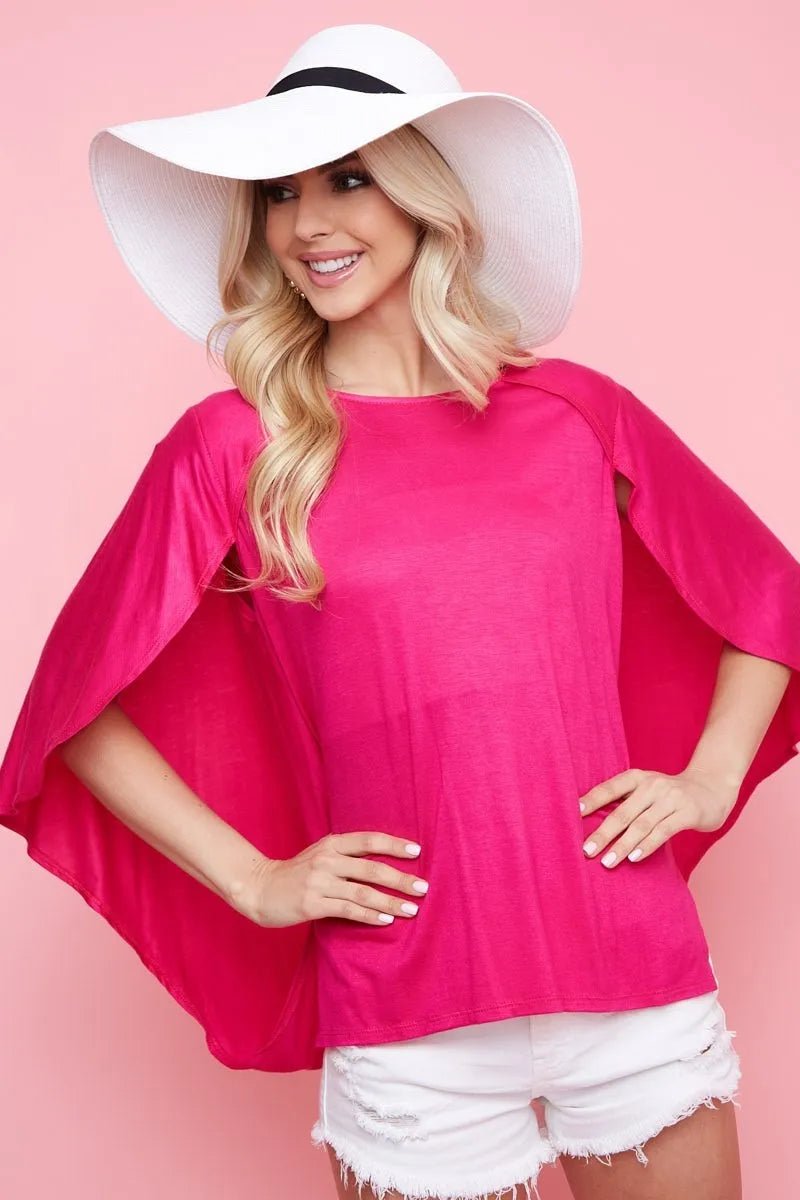 BiBi Fold Over Back Detailed Top - Flip Flop Dynasty