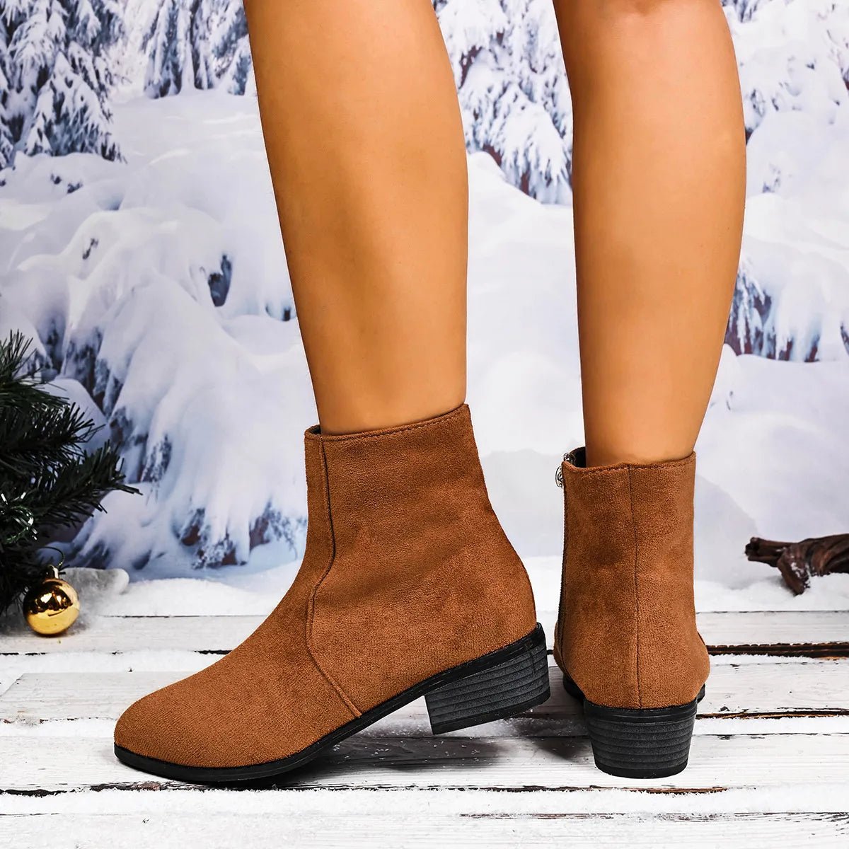 Block Heels Chelsea Boots - Flip Flop Dynasty
