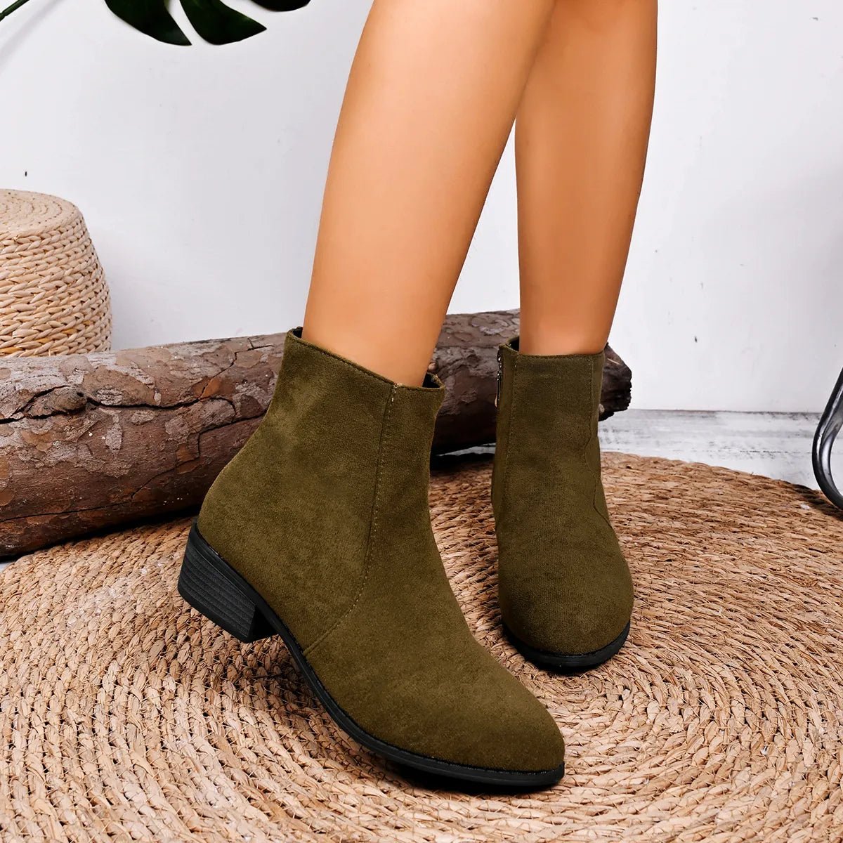 Block Heels Chelsea Boots - Flip Flop Dynasty