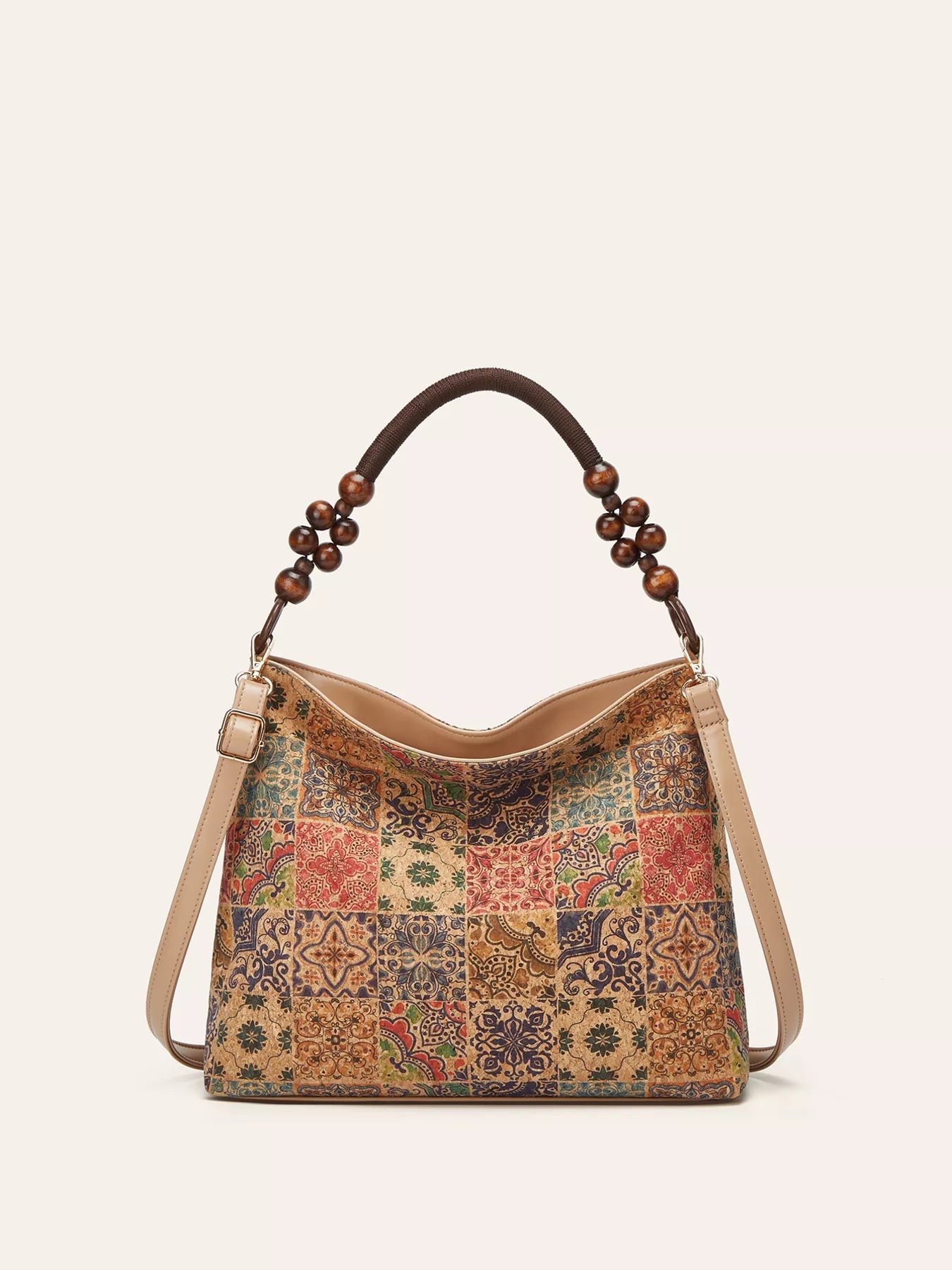 Bohemian Geometric Pattern Hobo Handbag - Flip Flop Dynasty