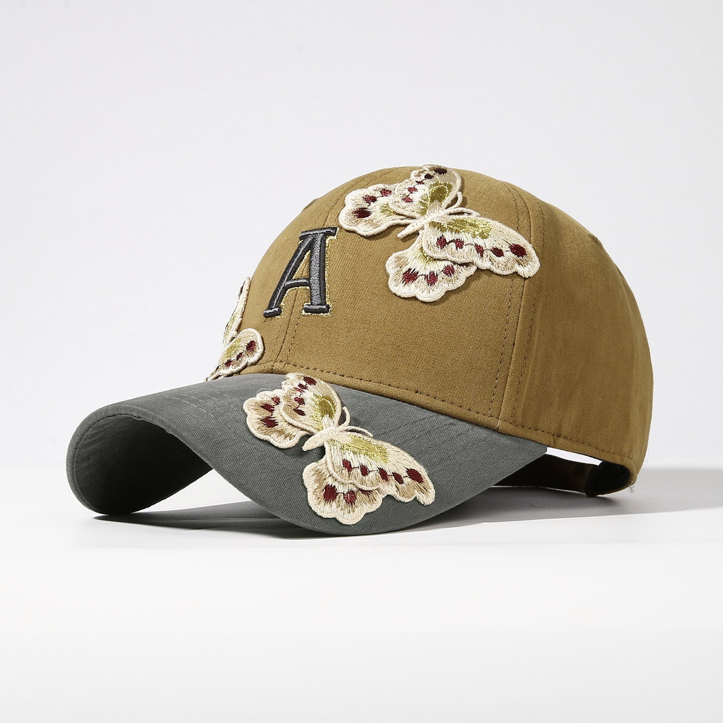 Butterfly Embroidered Baseball Cap - Flip Flop Dynasty