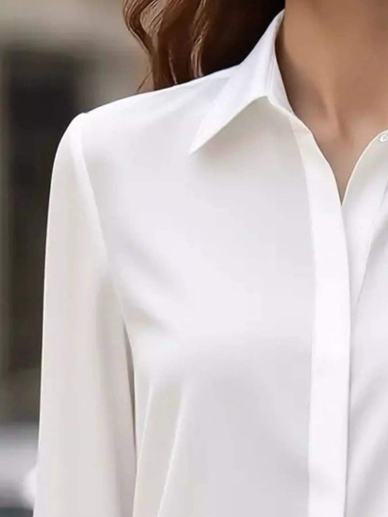 Button Down Collared Neck Long Sleeve Shirt - Flip Flop Dynasty