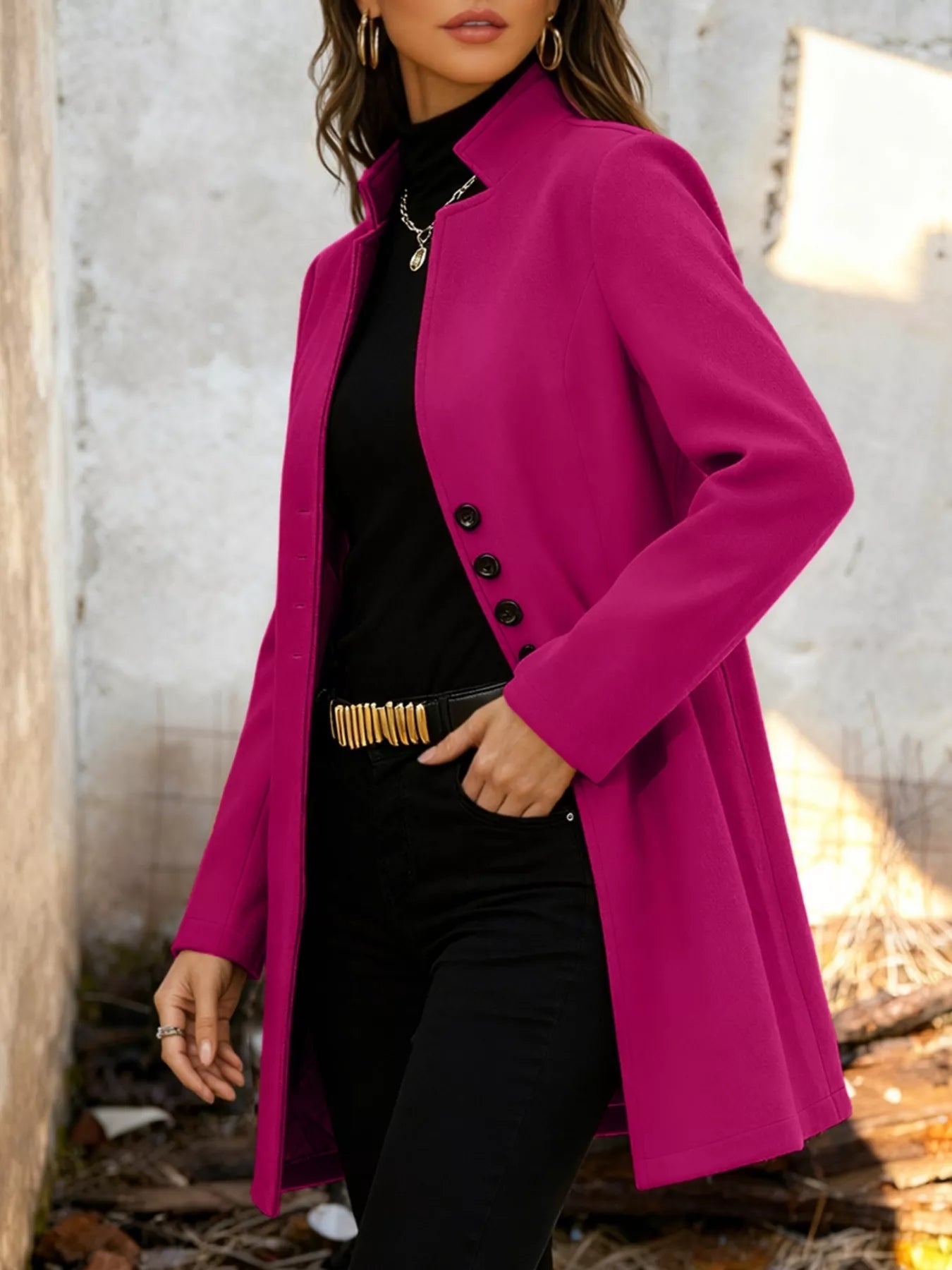 Button - Down Longline Outerwear - Flip Flop Dynasty