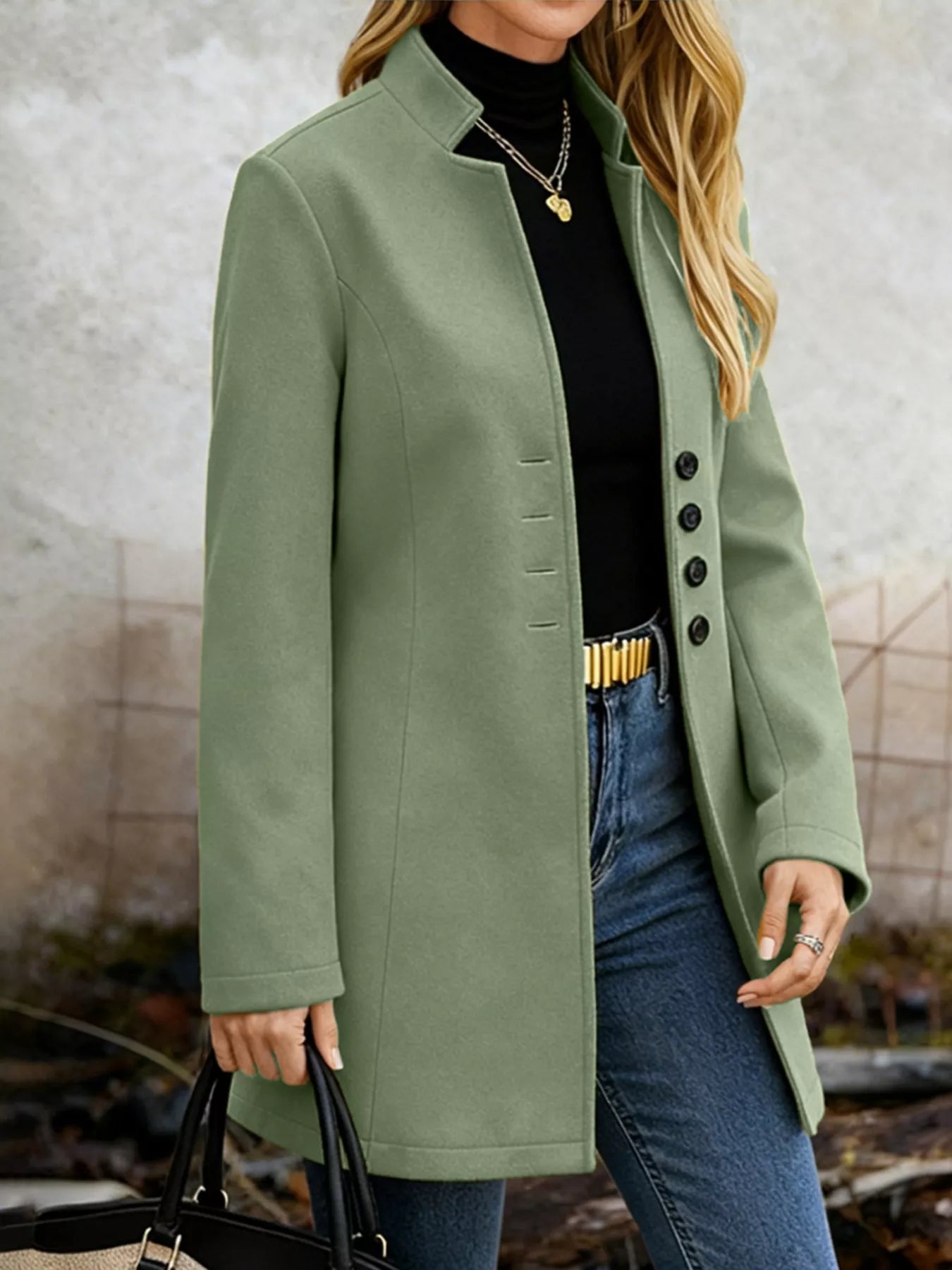 Button - Down Longline Outerwear - Flip Flop Dynasty