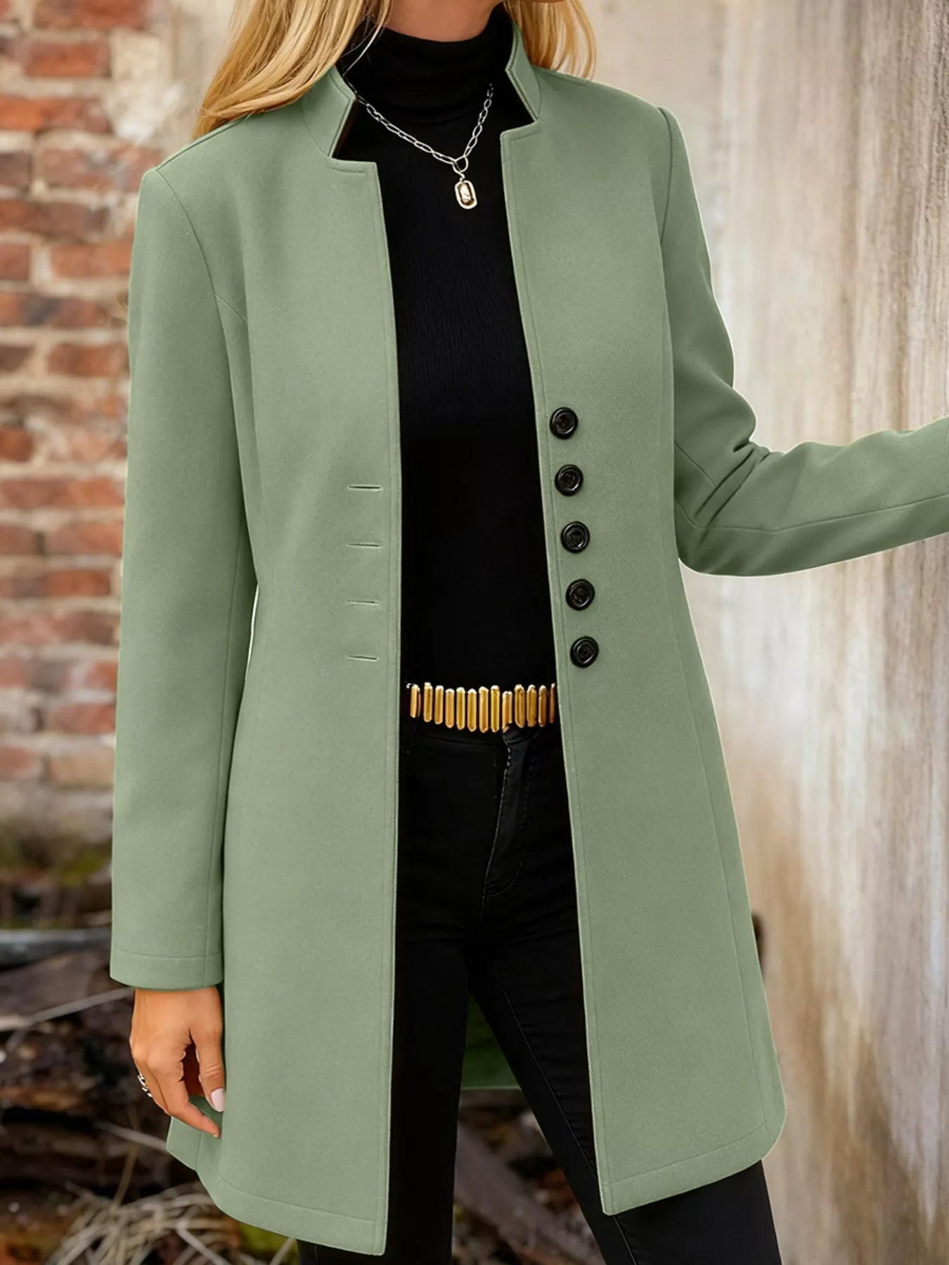 Button - Down Longline Outerwear - Flip Flop Dynasty