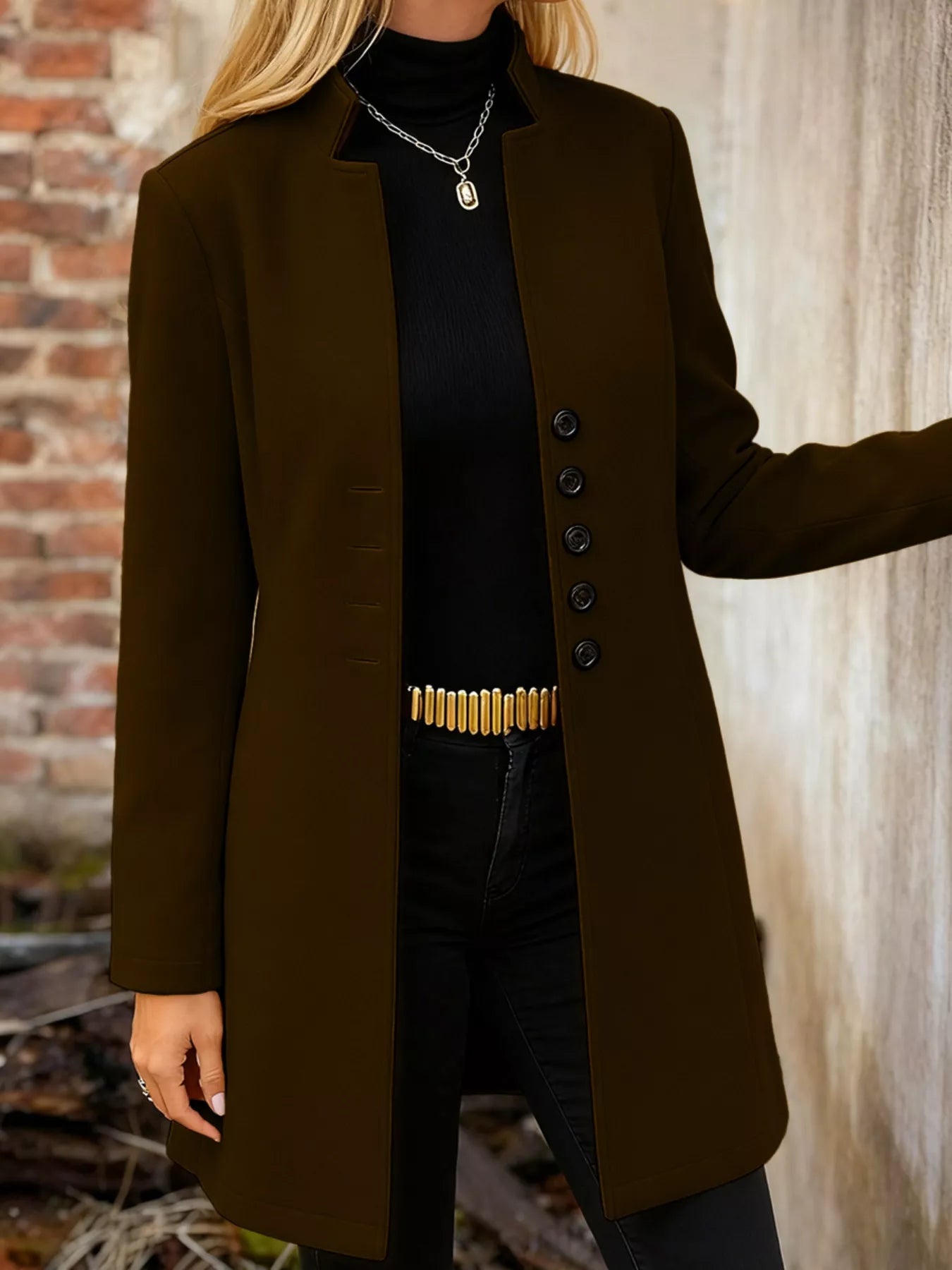 Button - Down Longline Outerwear - Flip Flop Dynasty