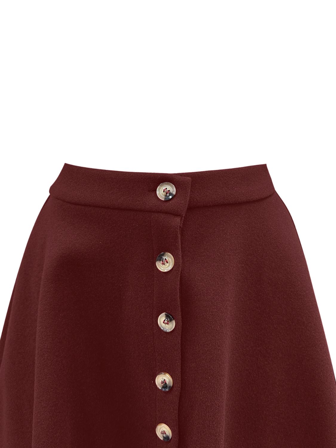 Buttoned Corduroy Mini Skirt - Flip Flop Dynasty