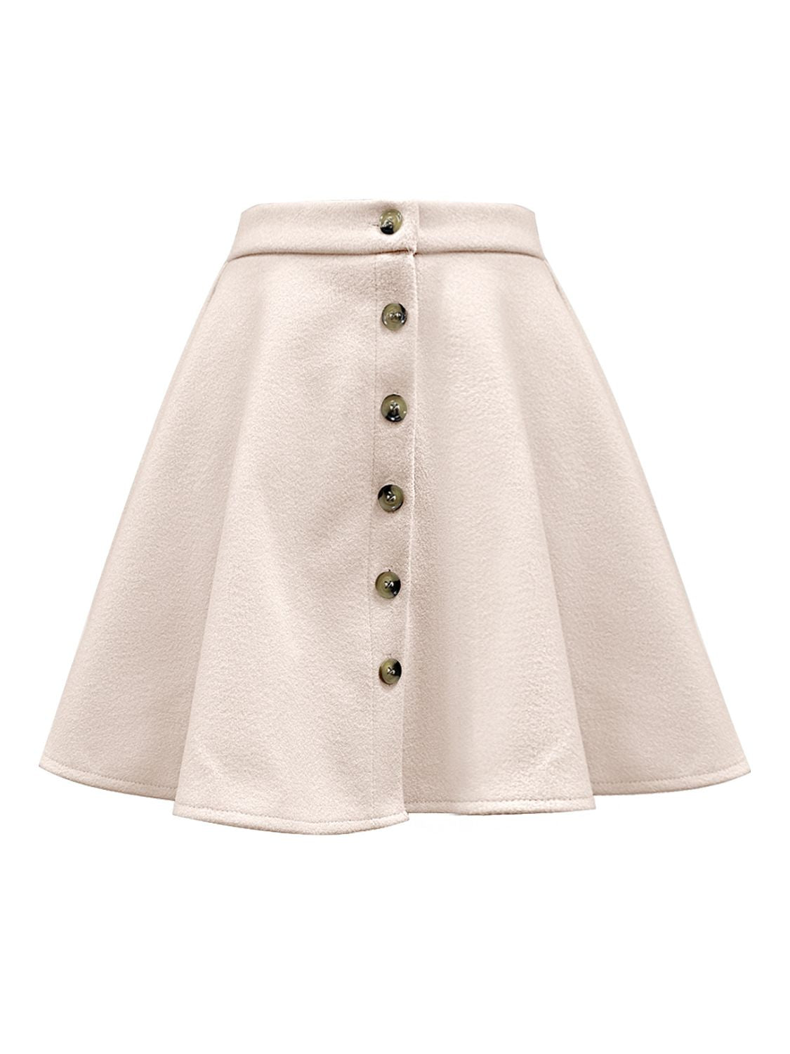 Buttoned Corduroy Mini Skirt - Flip Flop Dynasty