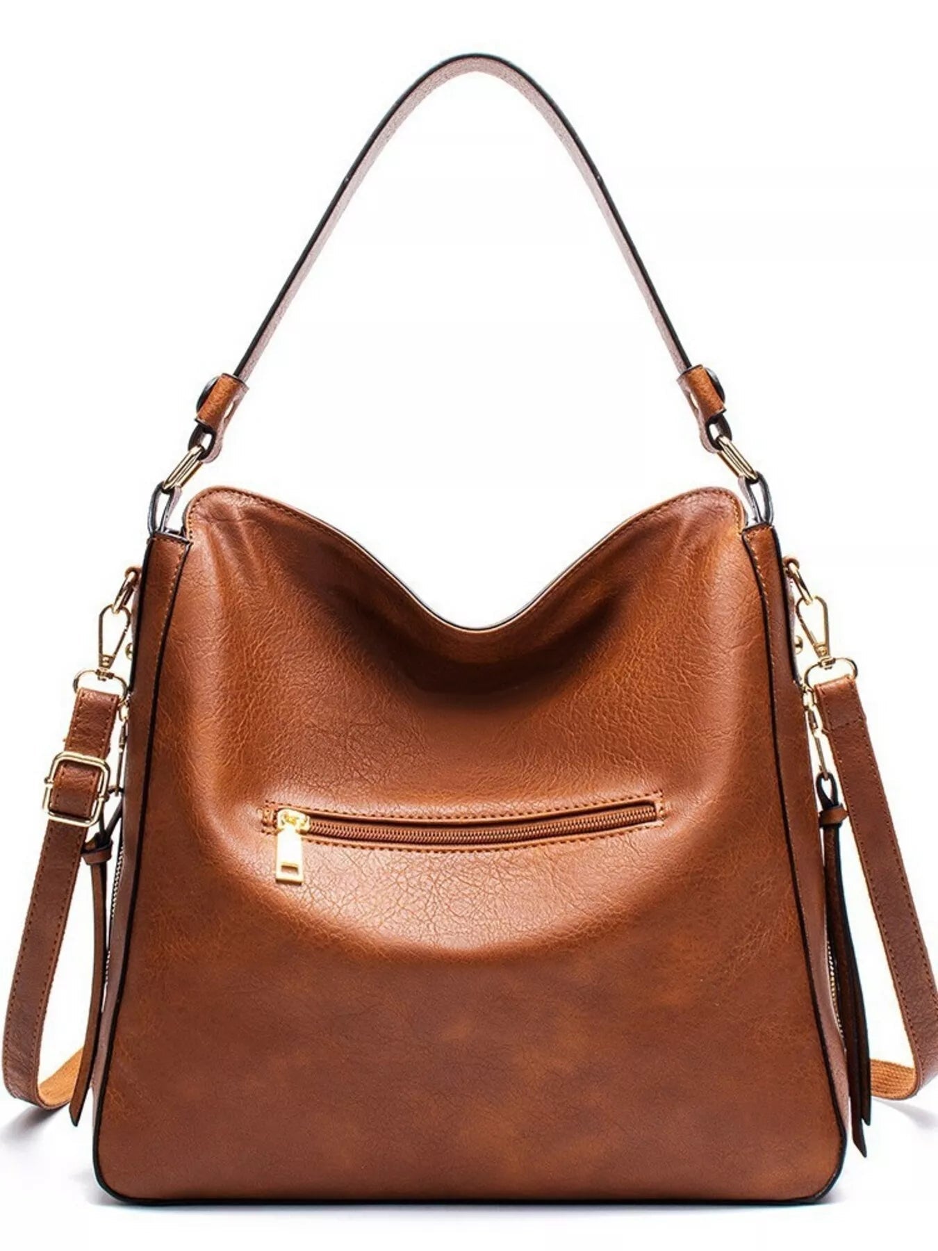 Classic PU Leather Tote Bag - Flip Flop Dynasty