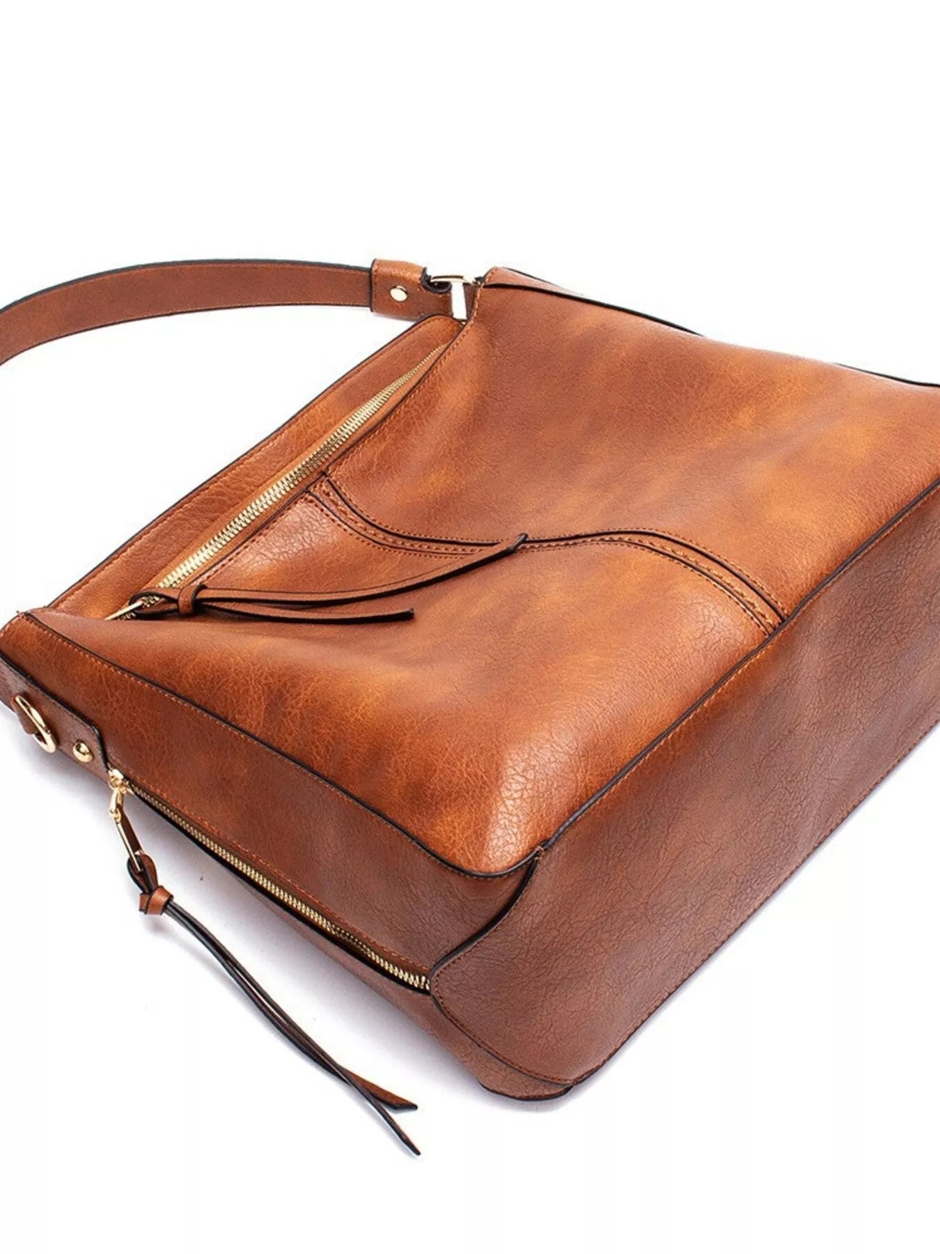Classic PU Leather Tote Bag - Flip Flop Dynasty