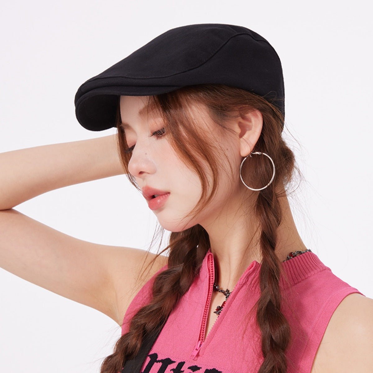 Classic Solid Color Newsboy Cap - Flip Flop Dynasty