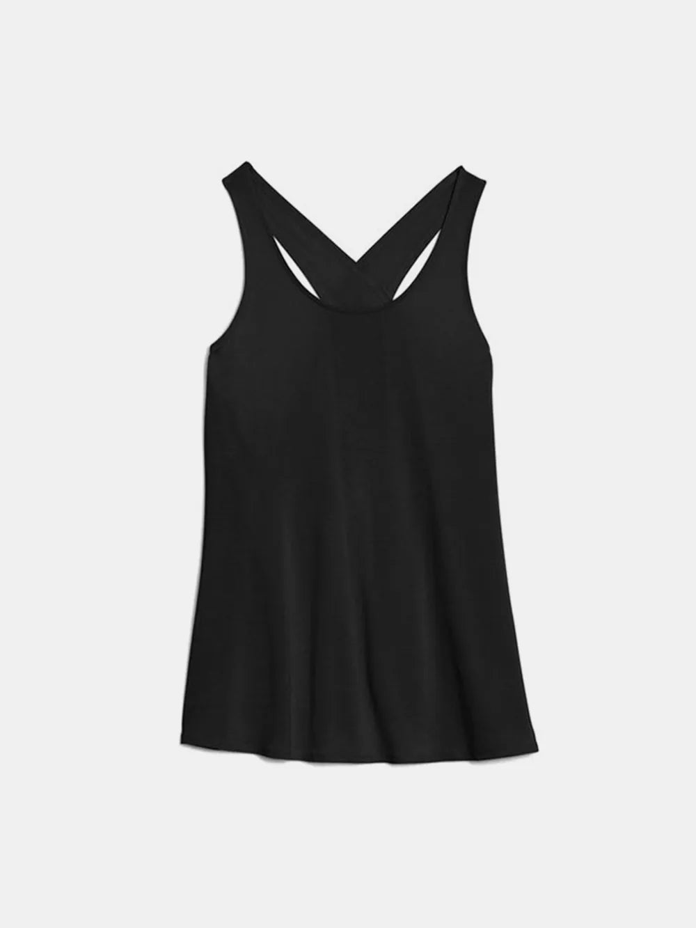 Crisscross Scoop Neck Active Tank - Flip Flop Dynasty