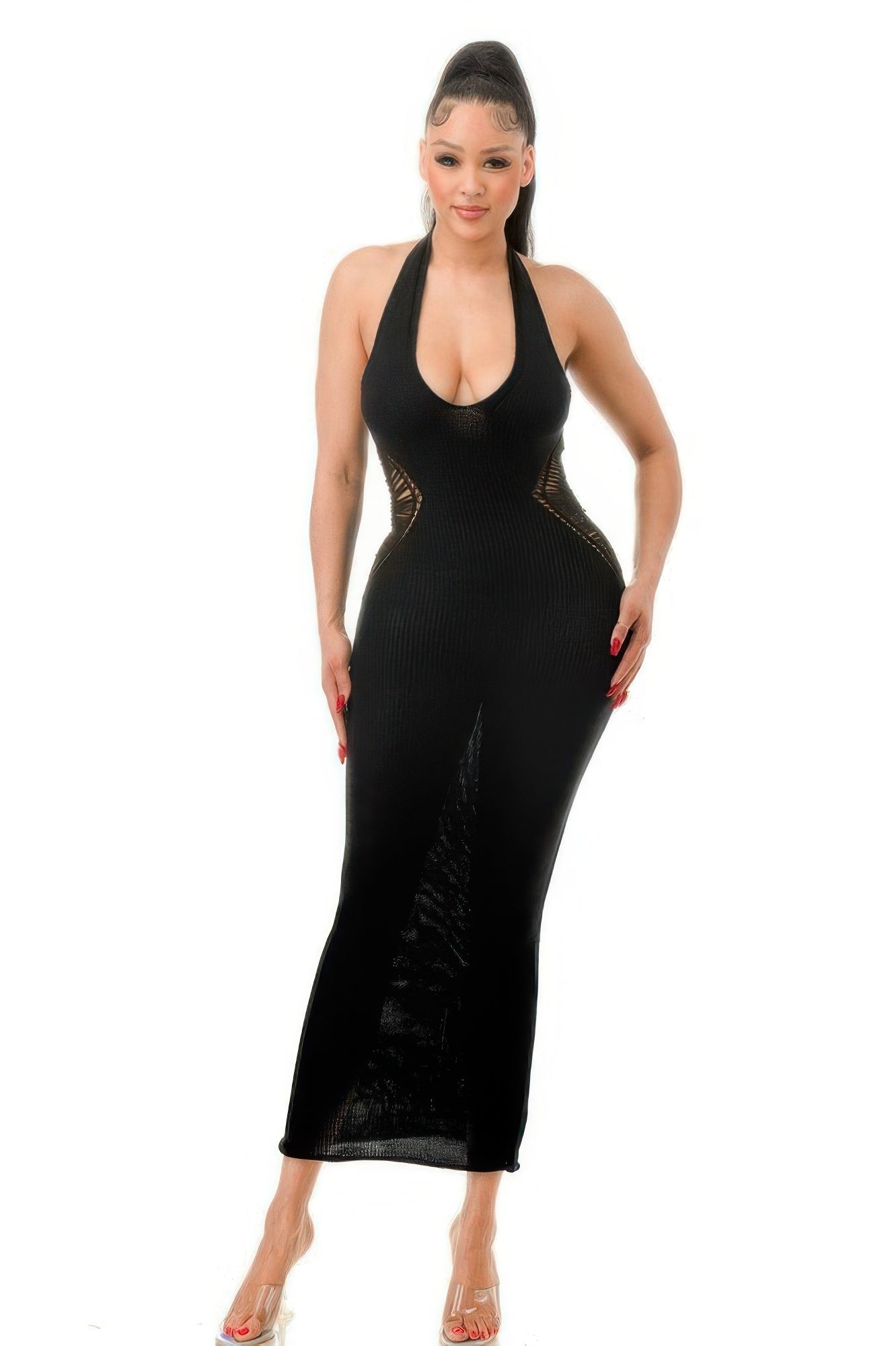 Crochet Knit Maxi Dress - Flip Flop Dynasty