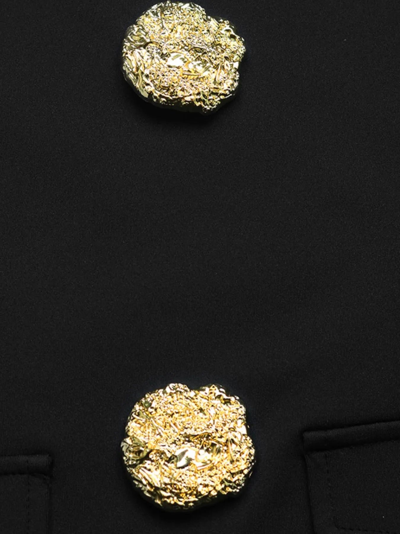 Decorative Button Mock Neck Long Sleeve Mini Dress - Flip Flop Dynasty