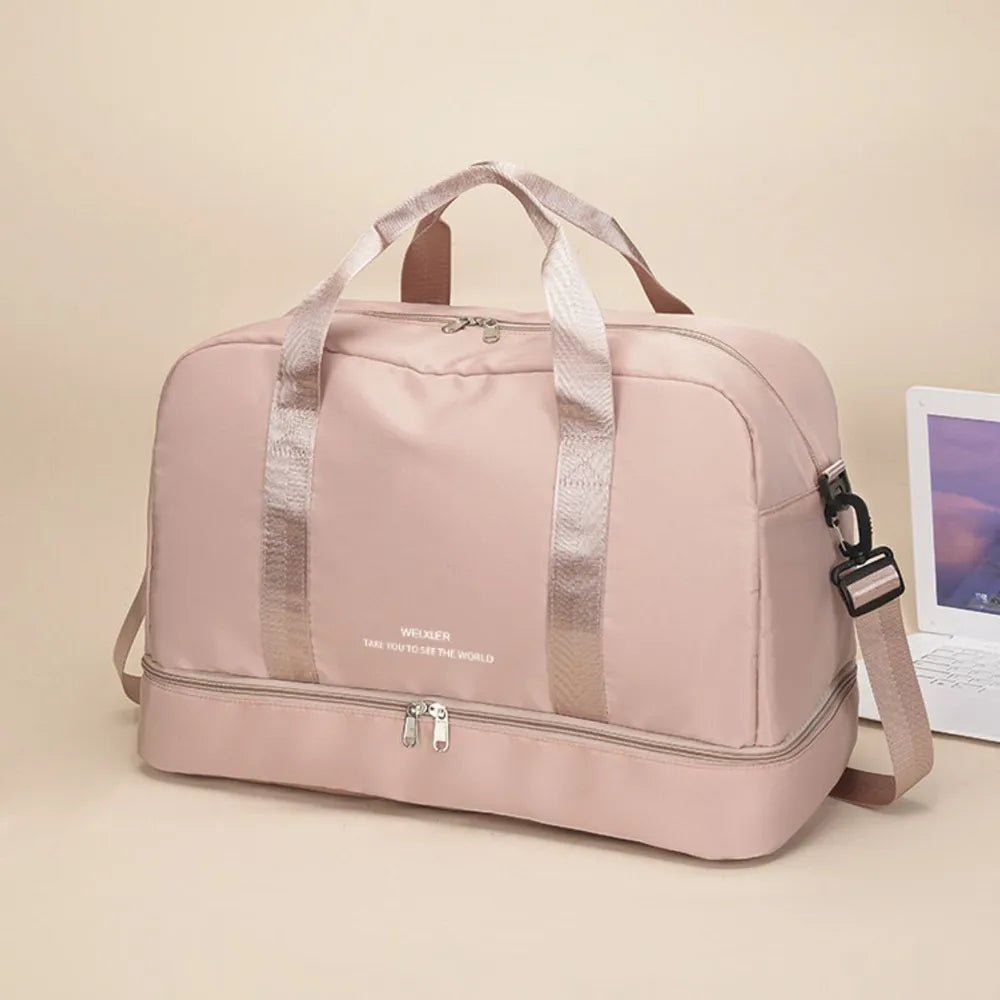 Detachable Strap Nylon Oversize Travel Bag - Flip Flop Dynasty