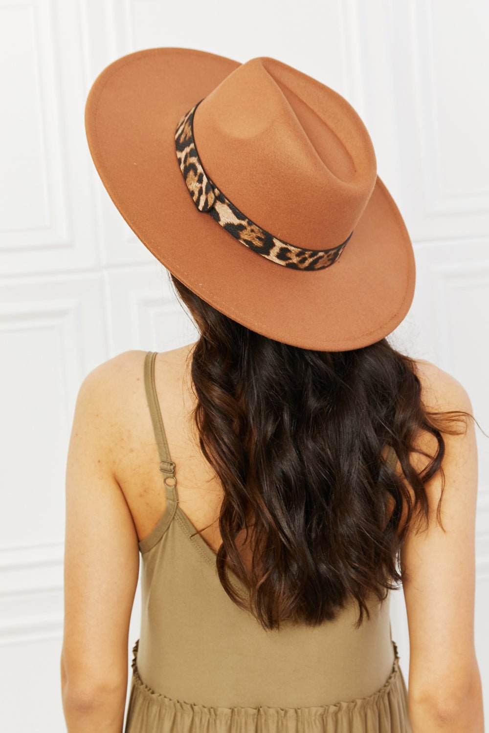 Fame In The Wild Leopard Detail Fedora Hat - Flip Flop Dynasty