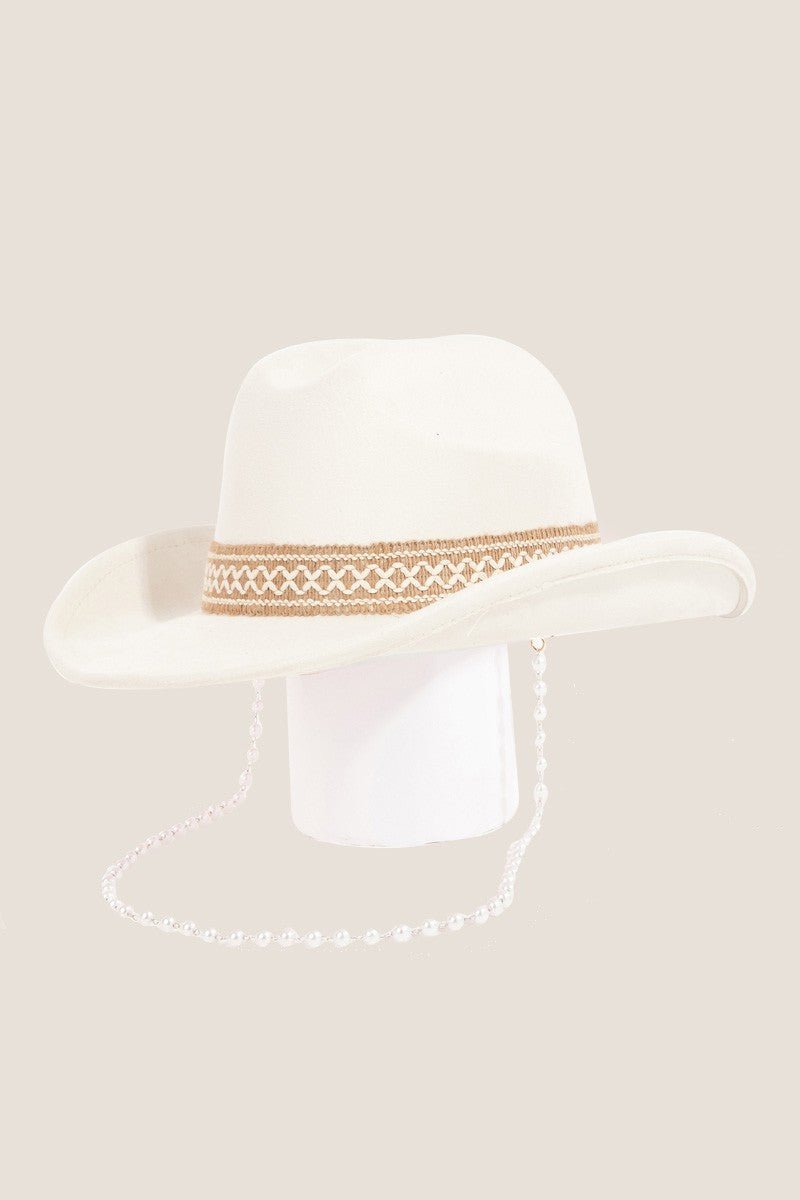 Fame Ornate Band Cowboy Hat - Flip Flop Dynasty