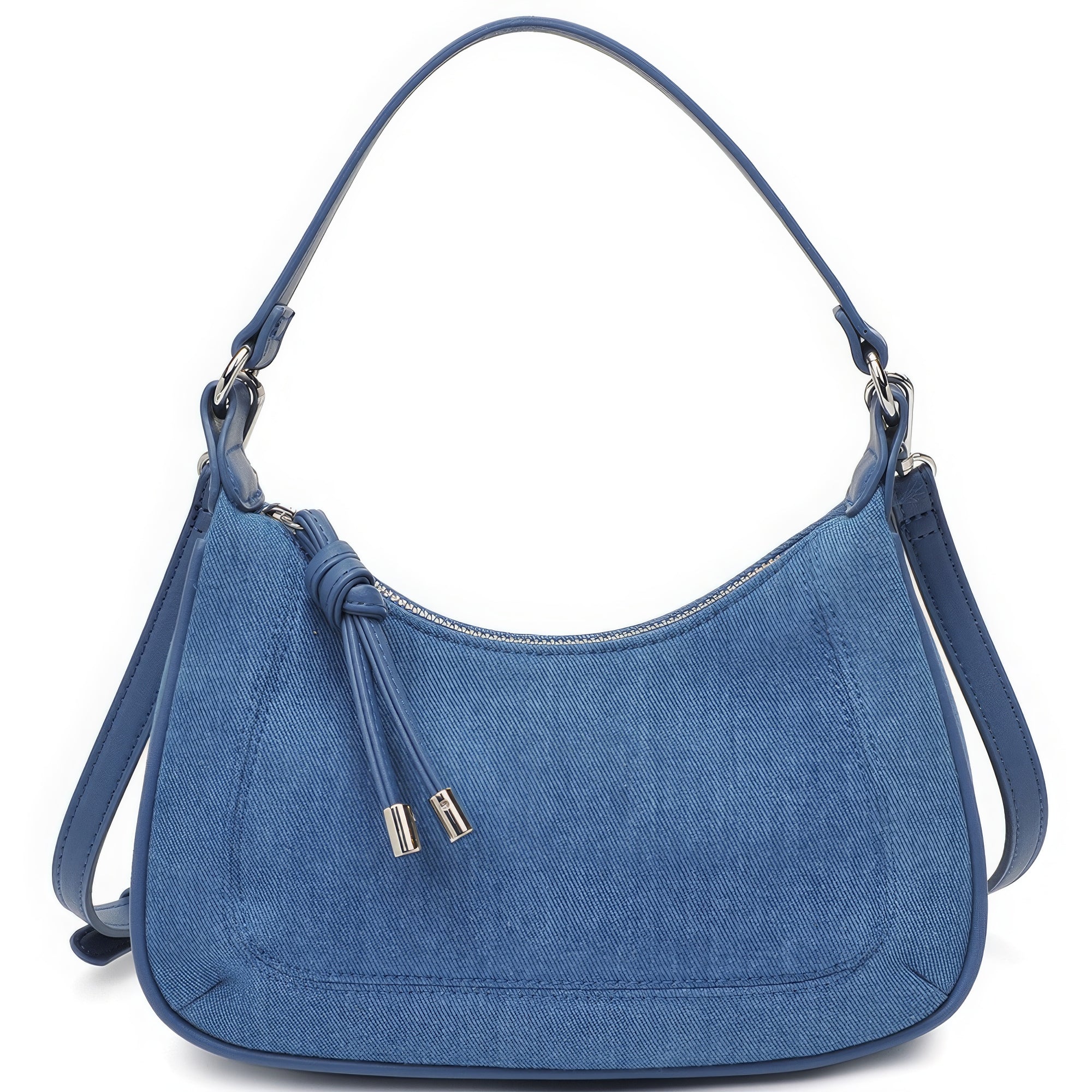 Fashion Denim Texture Shoulder Crossbody Bag - Flip Flop Dynasty