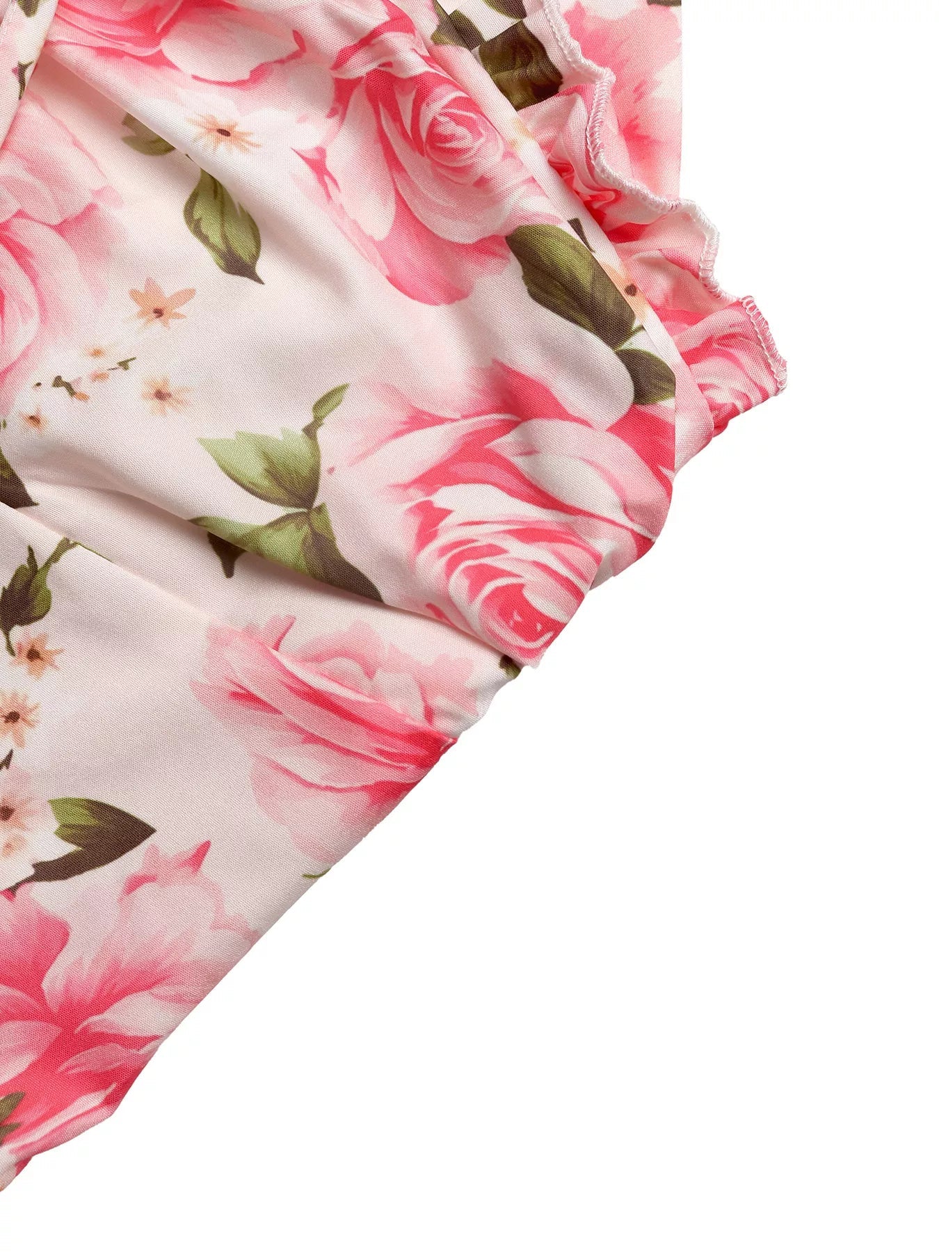 Floral Print Halter Neck Midi Dress - Flip Flop Dynasty