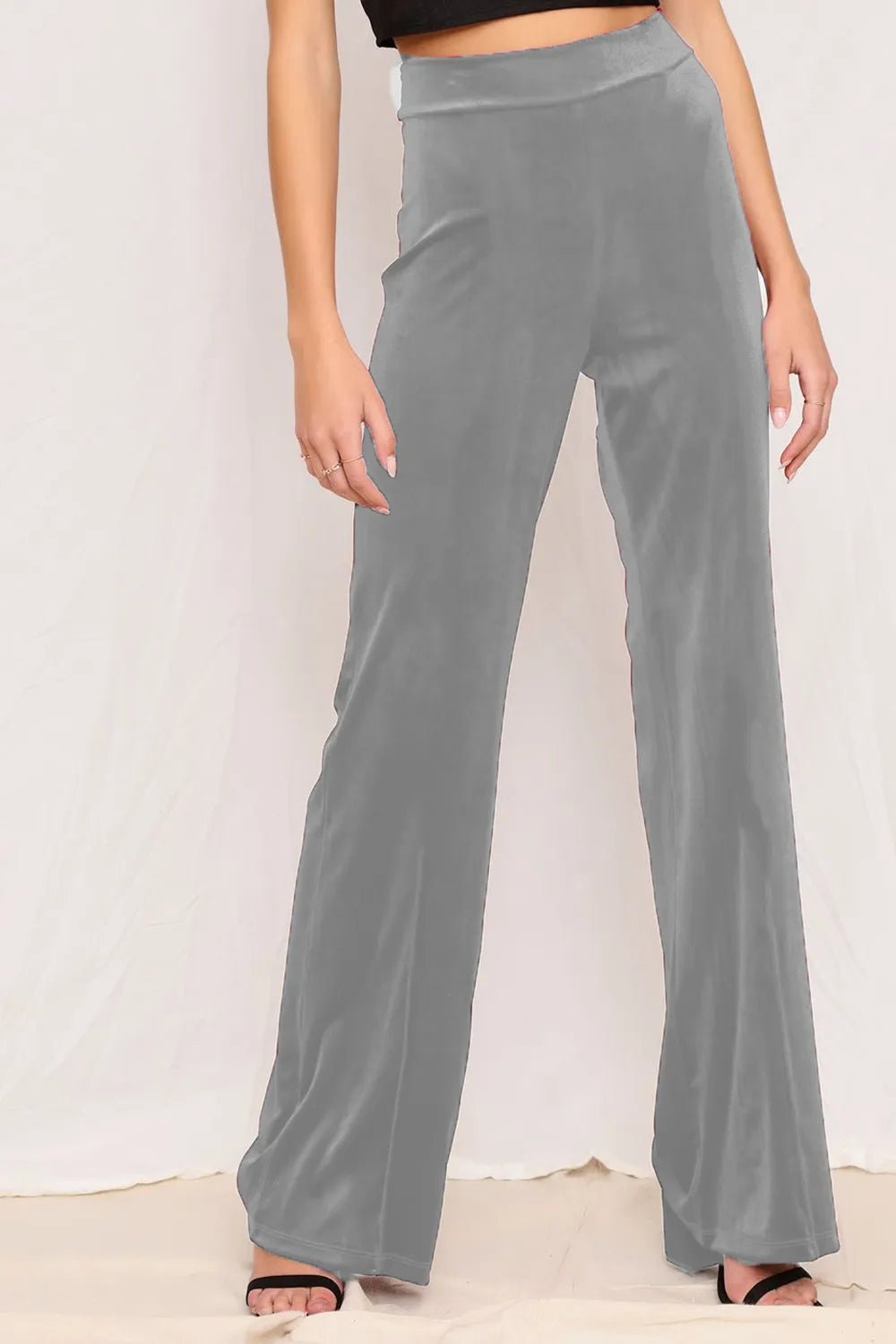Full Size High Waist Pants - Flip Flop Dynasty