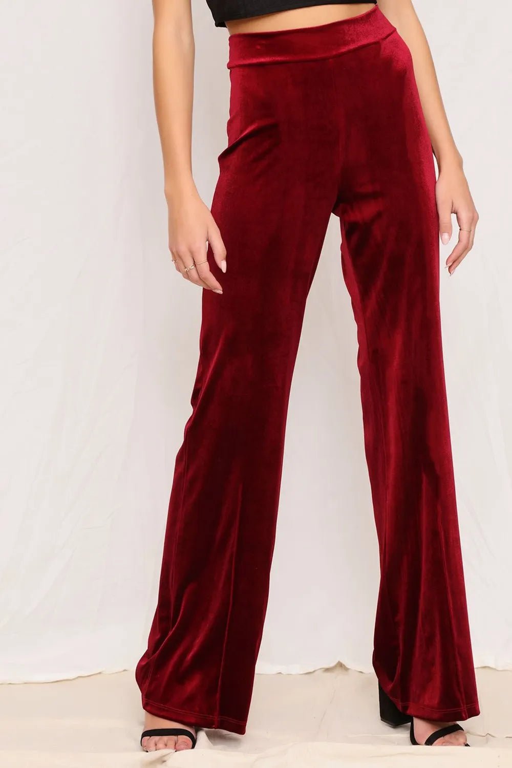 Full Size High Waist Pants - Flip Flop Dynasty