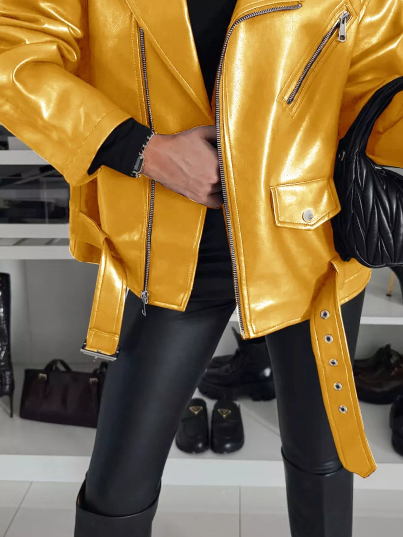 Full Size Zip Up Long Sleeve Jacket Plus Size - Flip Flop Dynasty