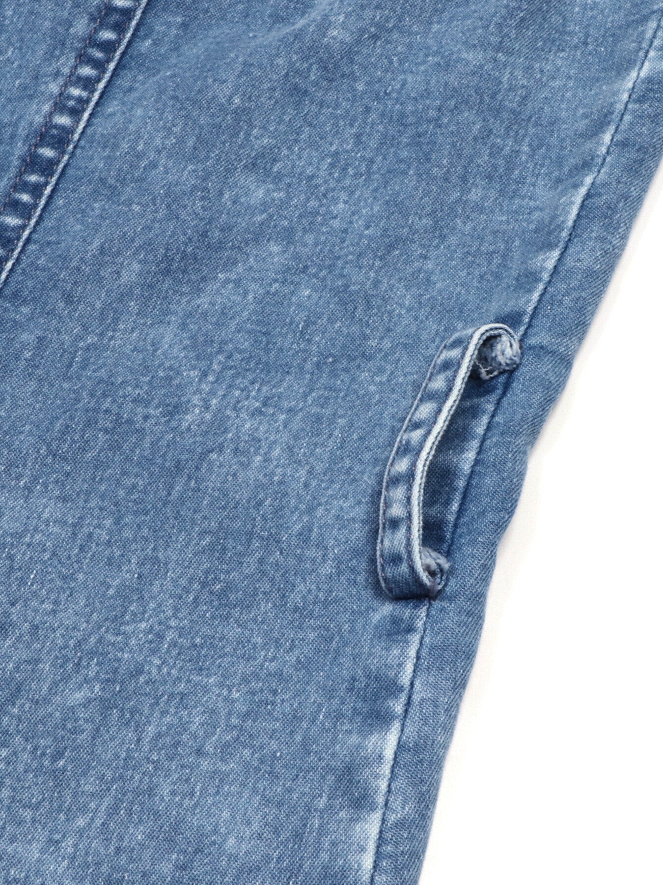 Halter Neck Button - Front Denim Dress - Flip Flop Dynasty