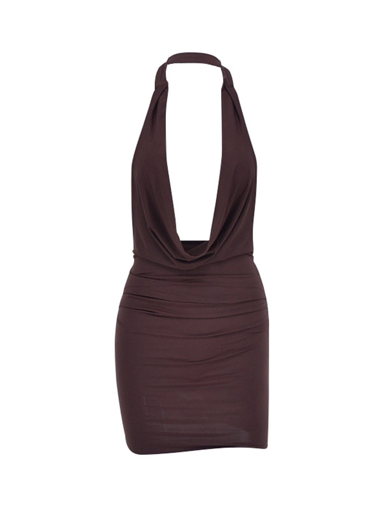 Halter Neck Mini Dress - Flip Flop Dynasty