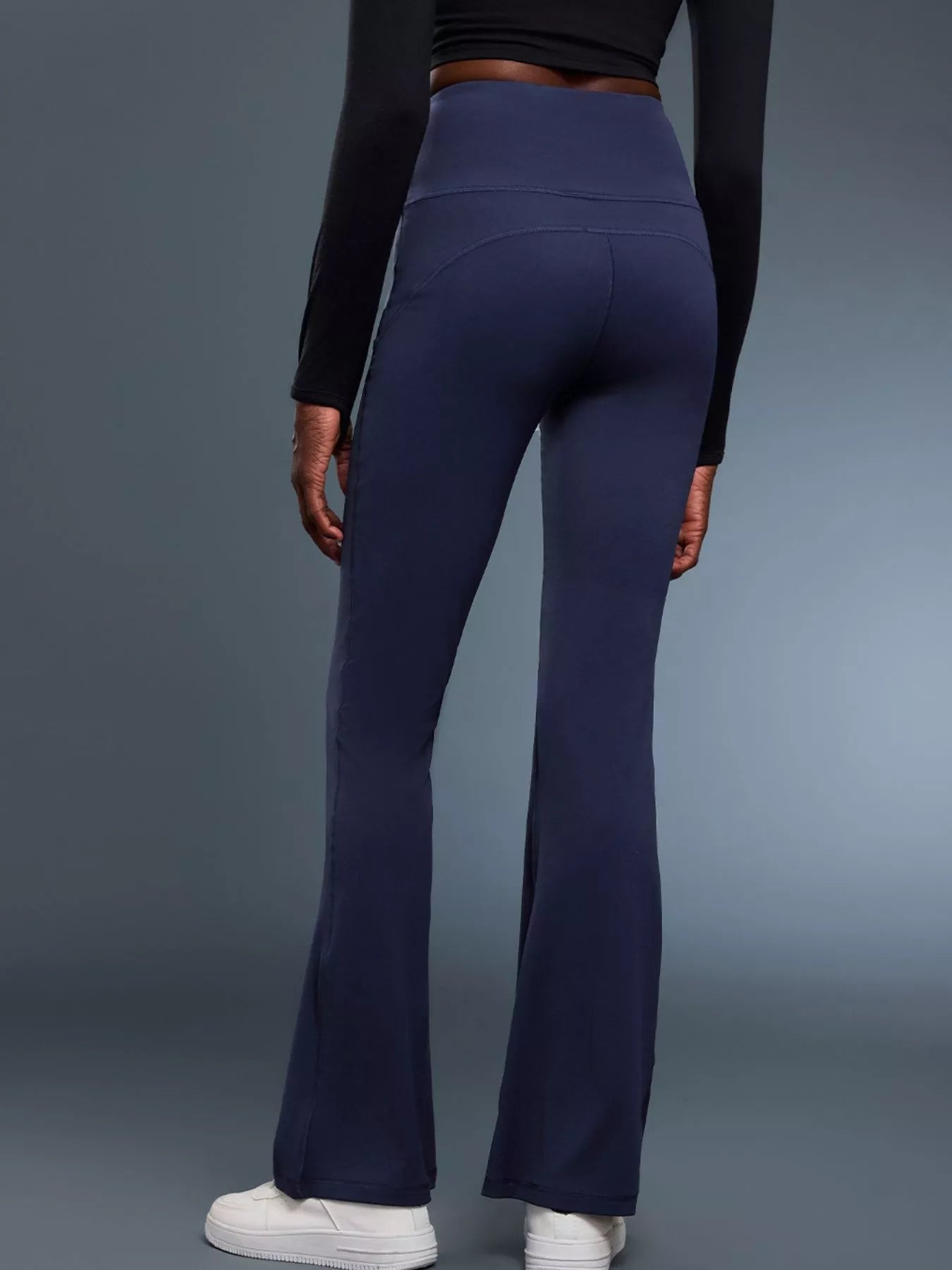 High - Waisted Flare Active Pants - Flip Flop Dynasty