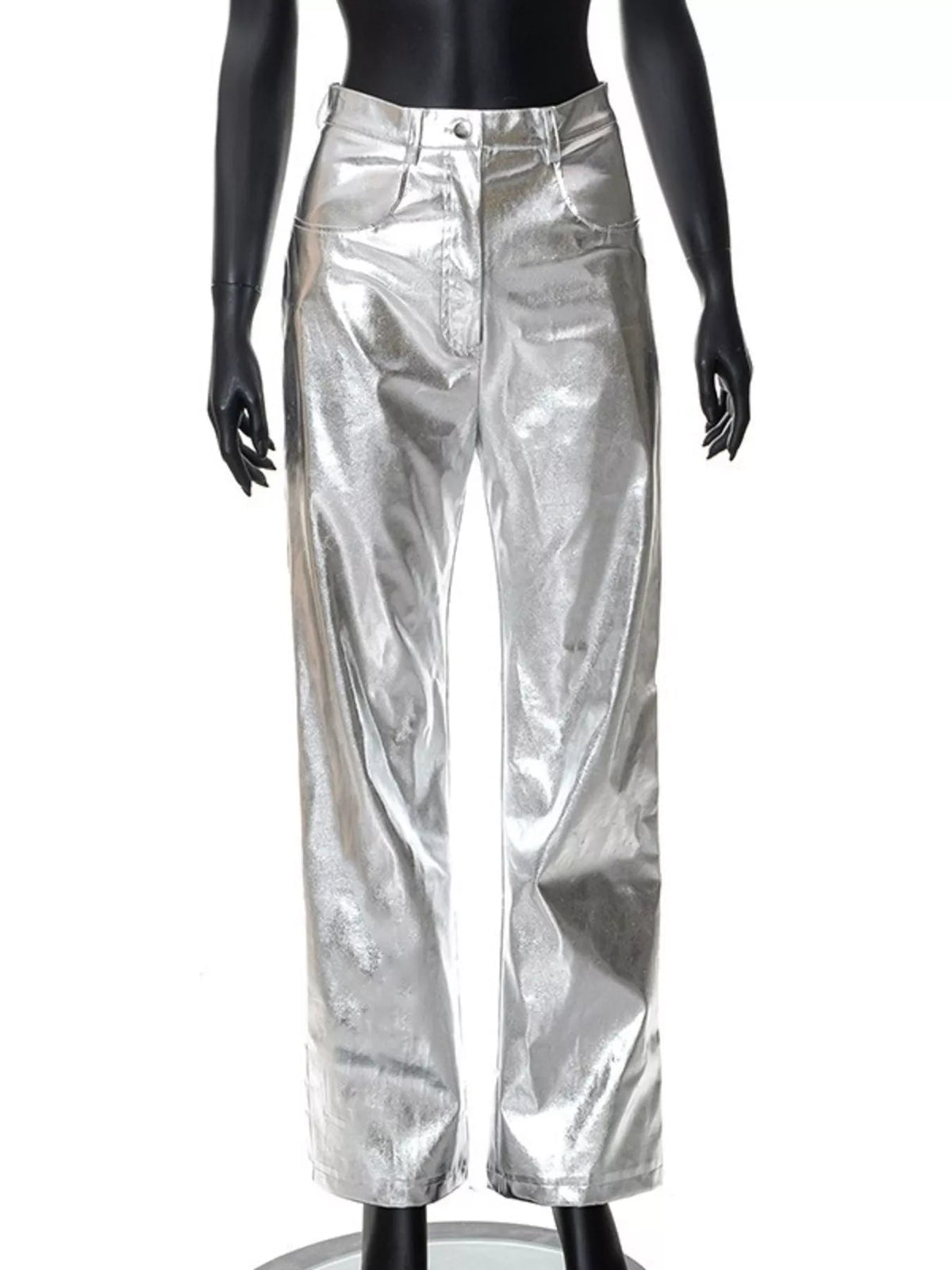 High-Waisted Straight Leg Pants - Flip Flop Dynasty