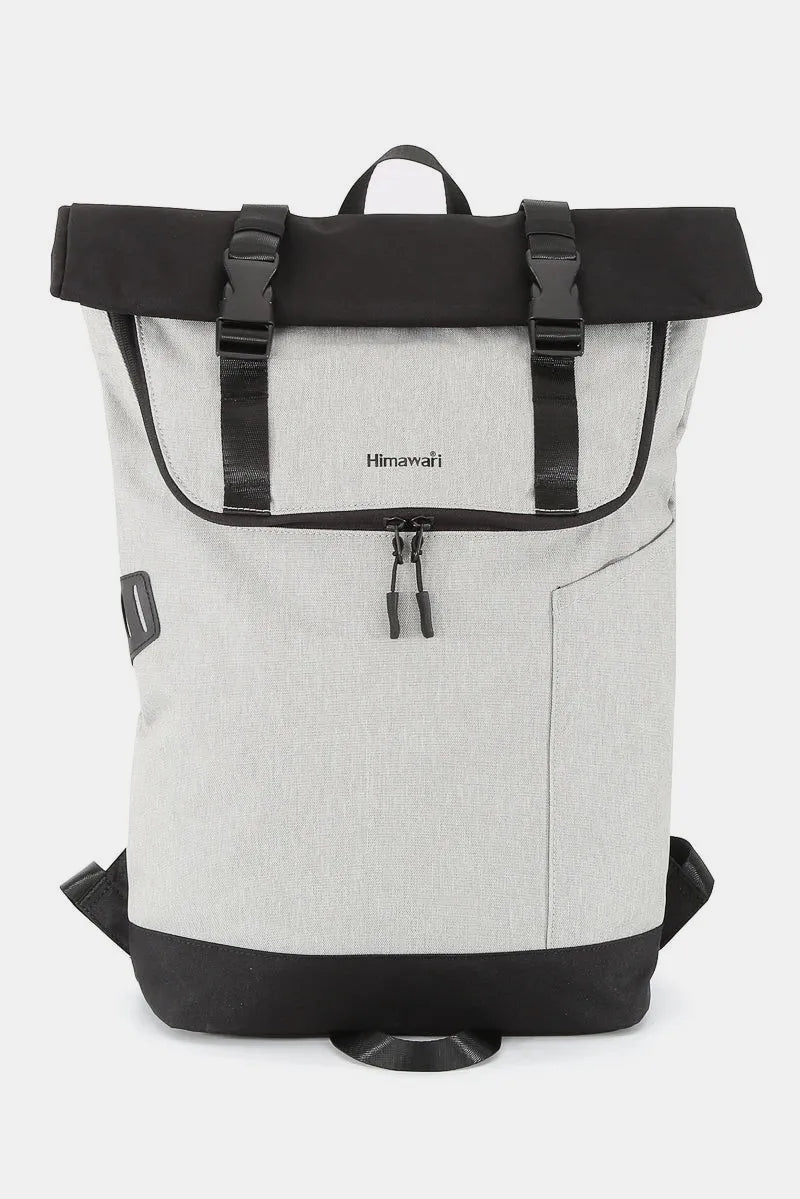 Himawari Contrast Waterproof Canvas Backpack Bag - Flip Flop Dynasty