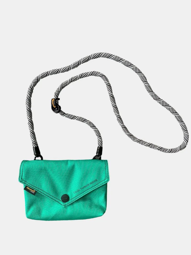Himawari Solid Color Envelope Shape Crossbody Bag with Removable Strap - Flip Flop Dynasty