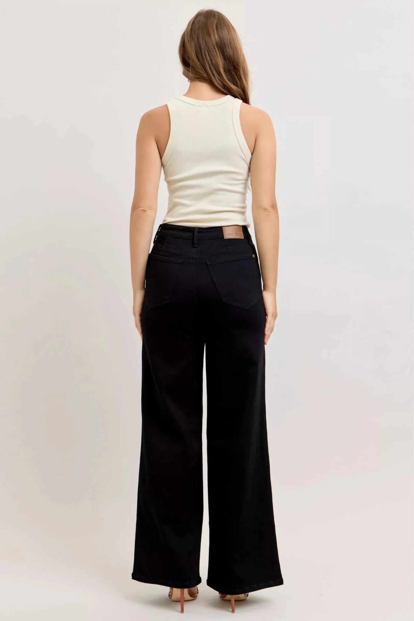 Judy Blue High - Waisted Wide Leg Jeans - Flip Flop Dynasty