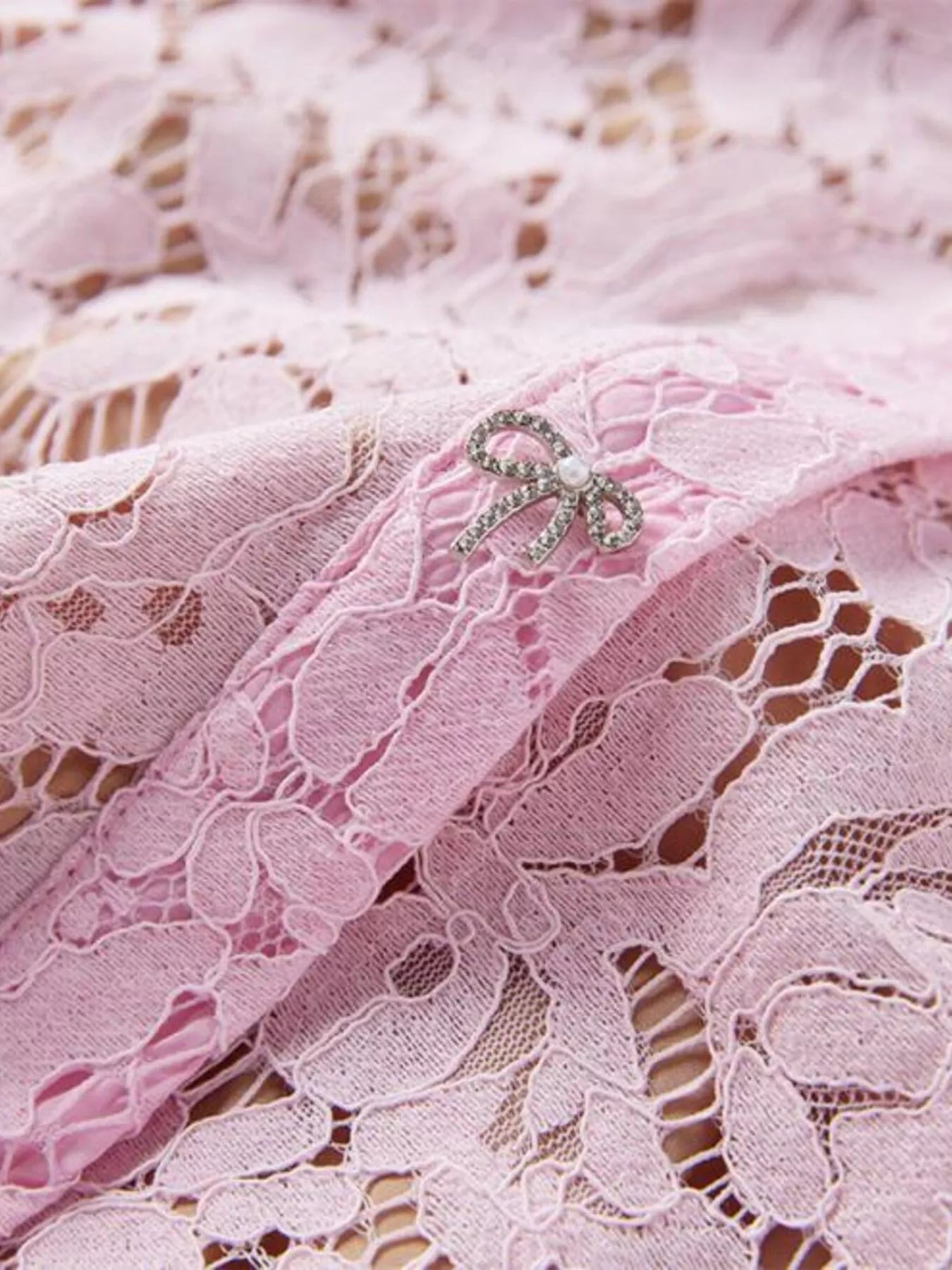 Lace Short Sleeve Mermaid Dress - Flip Flop Dynasty