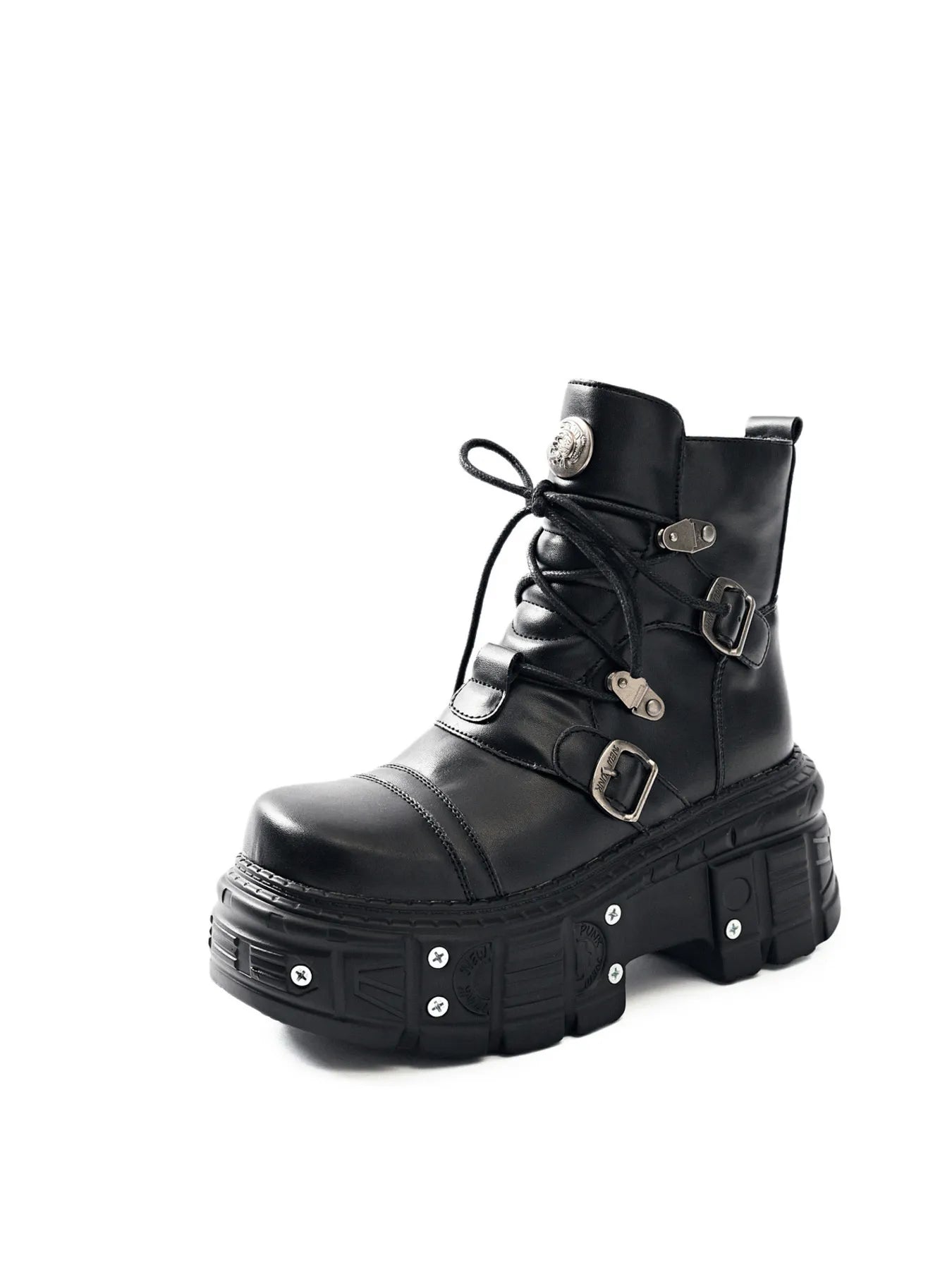 Lace Up Platform Boots - Flip Flop Dynasty
