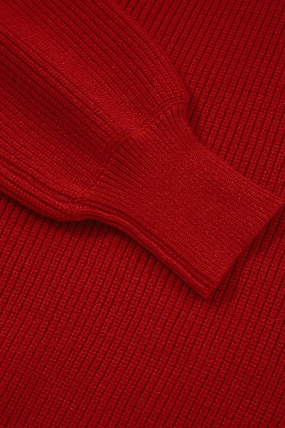 Lantern Sleeve V Neck Knot Back Sweater - Flip Flop Dynasty